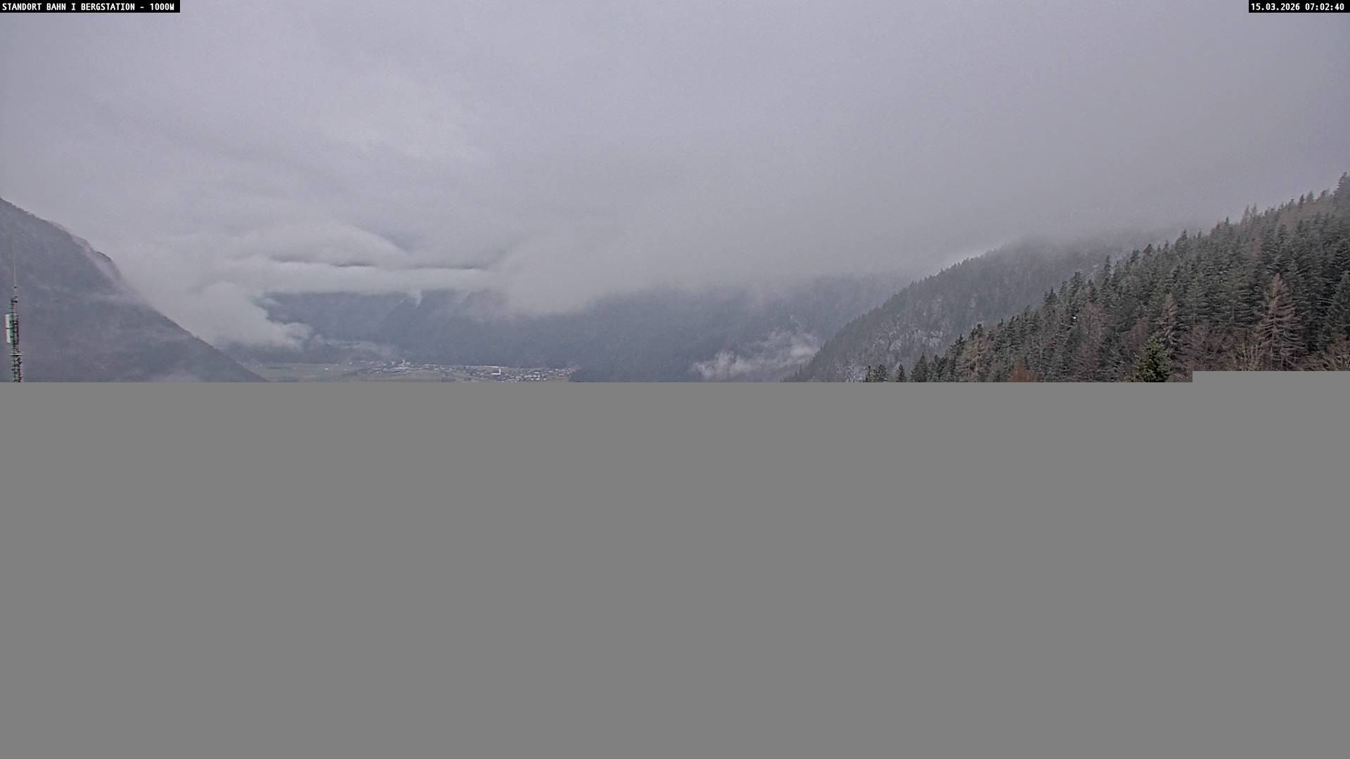 Archiv Foto Webcam Bergstation Almbahn I, Lofer