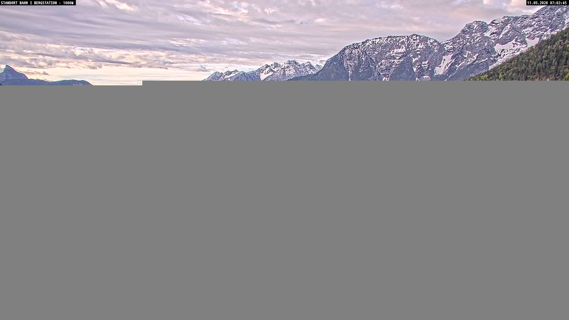 Archiv Foto Webcam Bergstation Almbahn I, Lofer