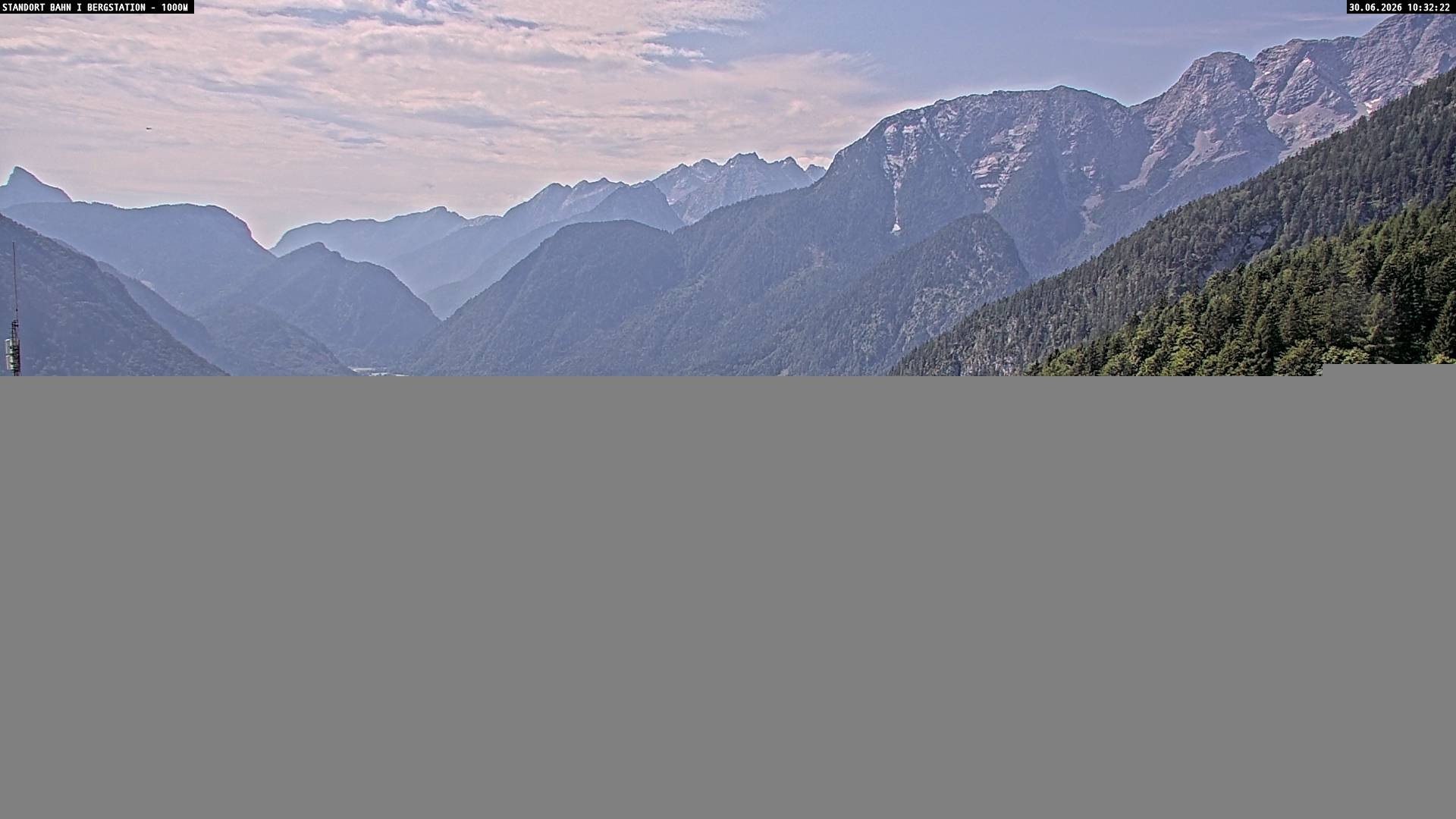Archiv Foto Webcam Bergstation Almbahn I, Lofer