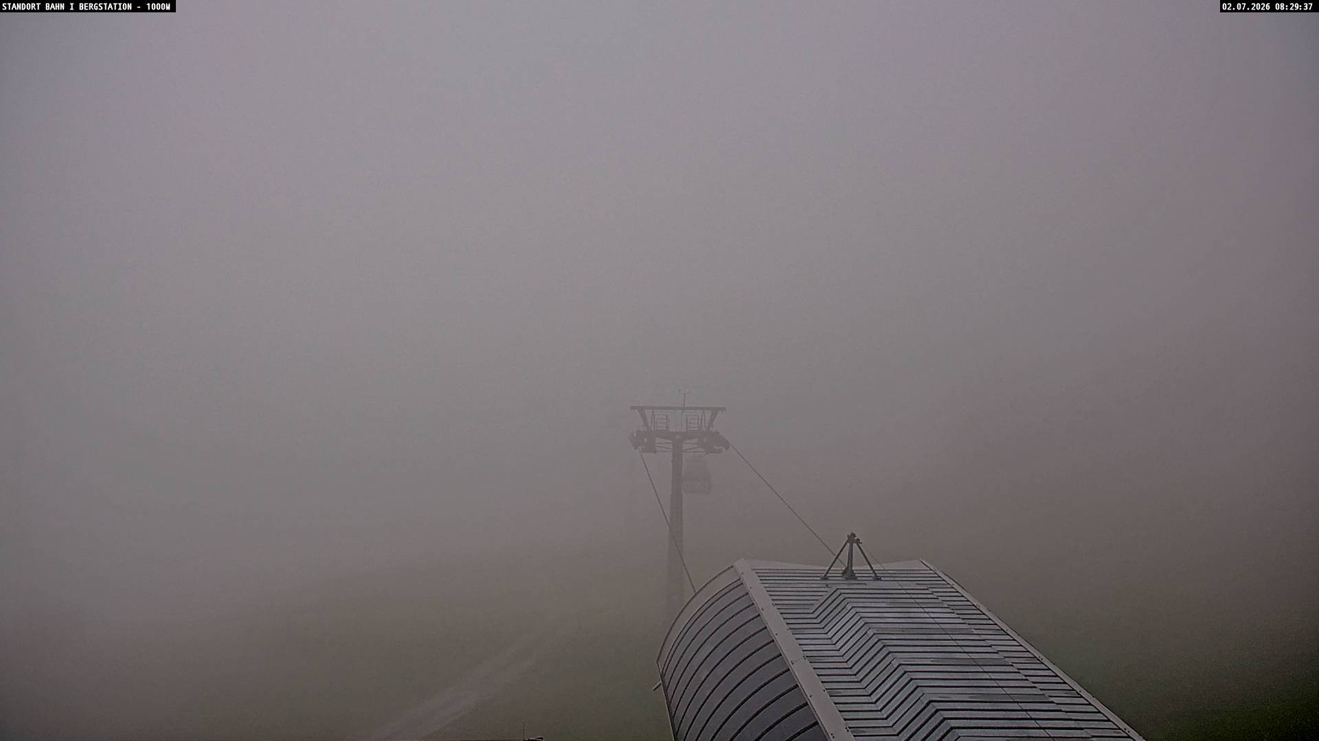 Archiv Foto Webcam Bergstation Almbahn I, Lofer