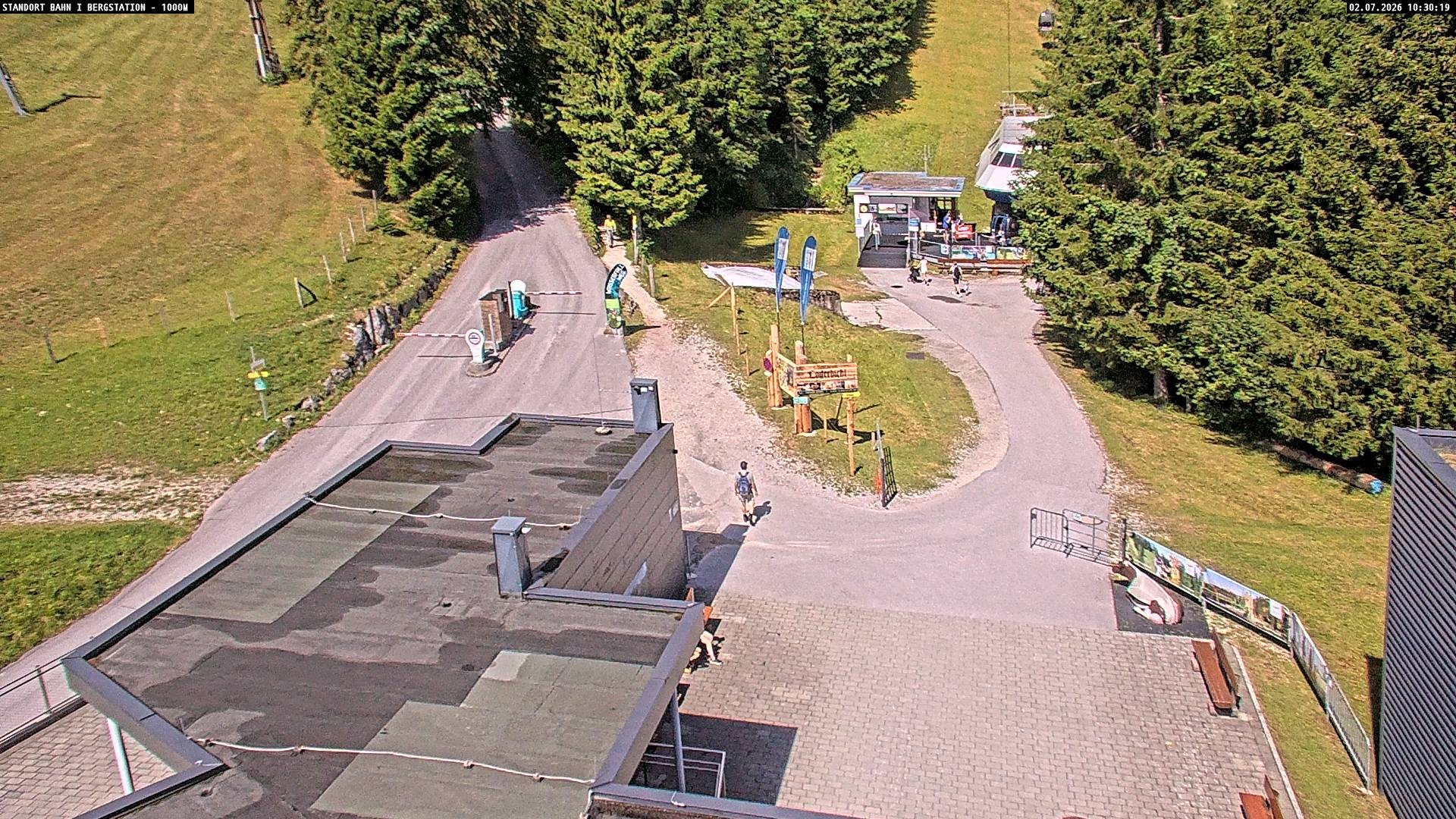Archiv Foto Webcam Bergstation Almbahn I, Lofer