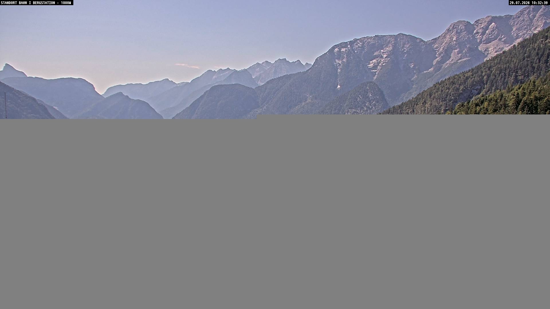 Archiv Foto Webcam Bergstation Almbahn I, Lofer