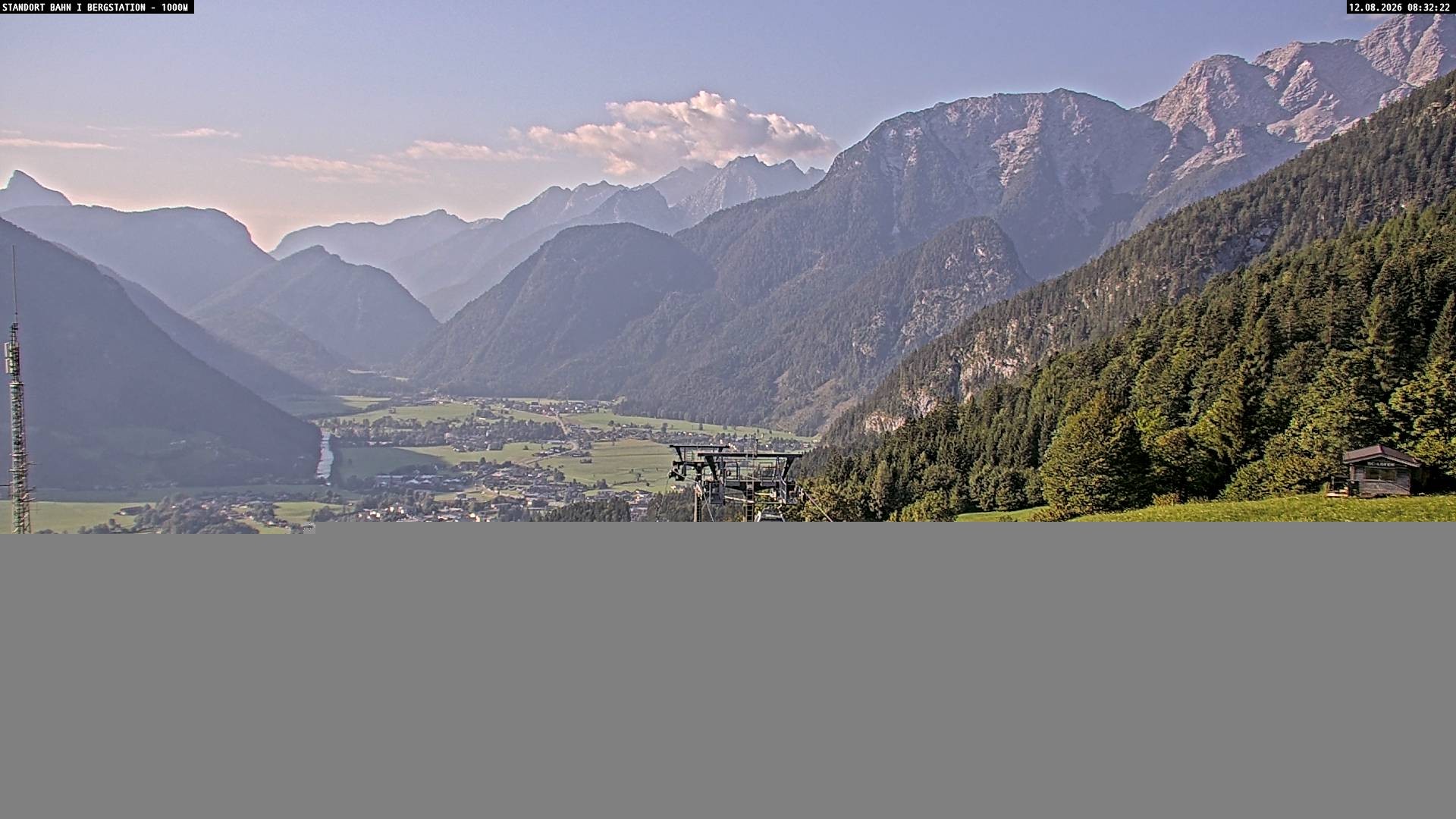 Archiv Foto Webcam Bergstation Almbahn I, Lofer
