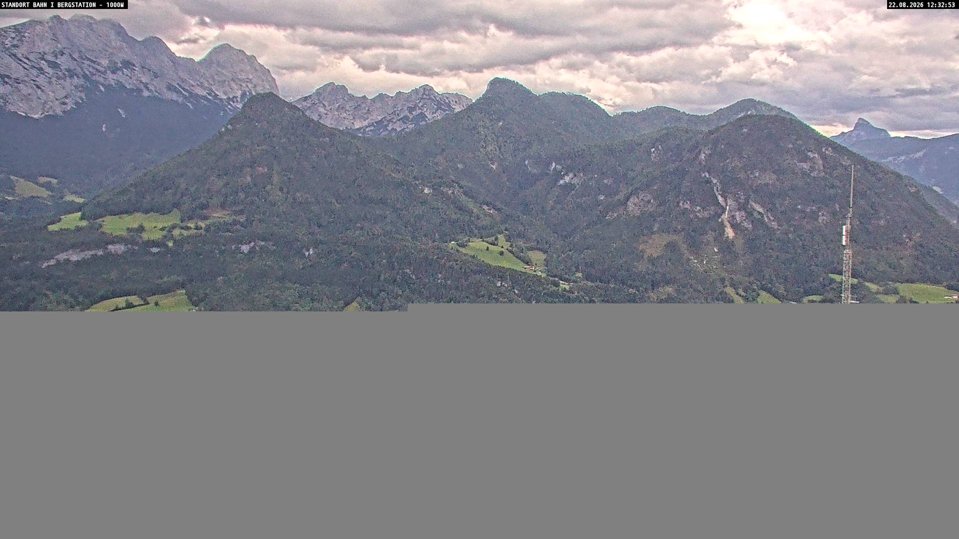 Archiv Foto Webcam Bergstation Almbahn I, Lofer