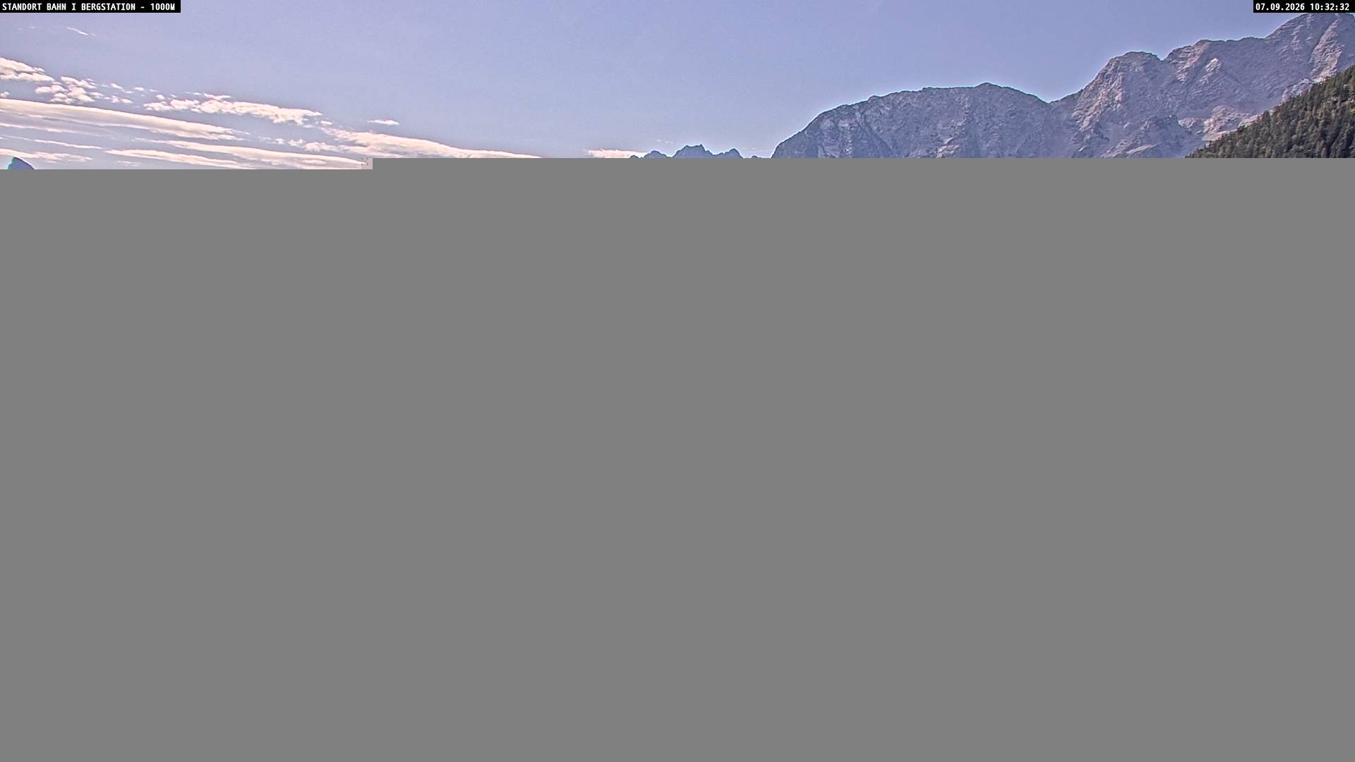 Archiv Foto Webcam Bergstation Almbahn I, Lofer