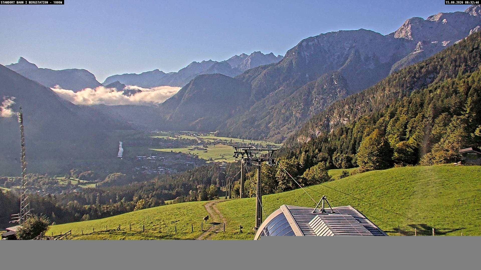 Archiv Foto Webcam Bergstation Almbahn I, Lofer