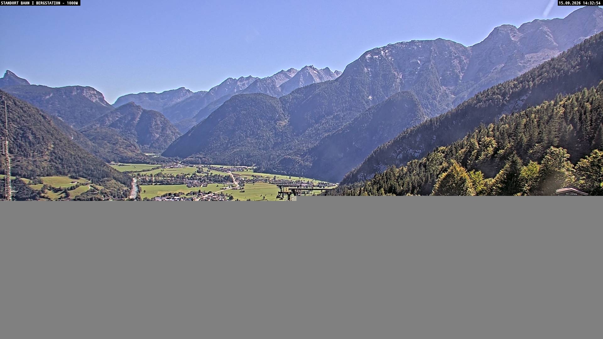 Archiv Foto Webcam Bergstation Almbahn I, Lofer