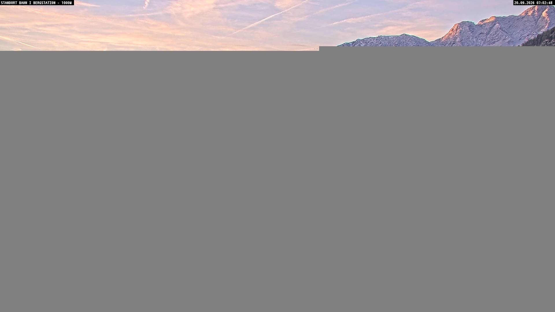 Archiv Foto Webcam Bergstation Almbahn I, Lofer