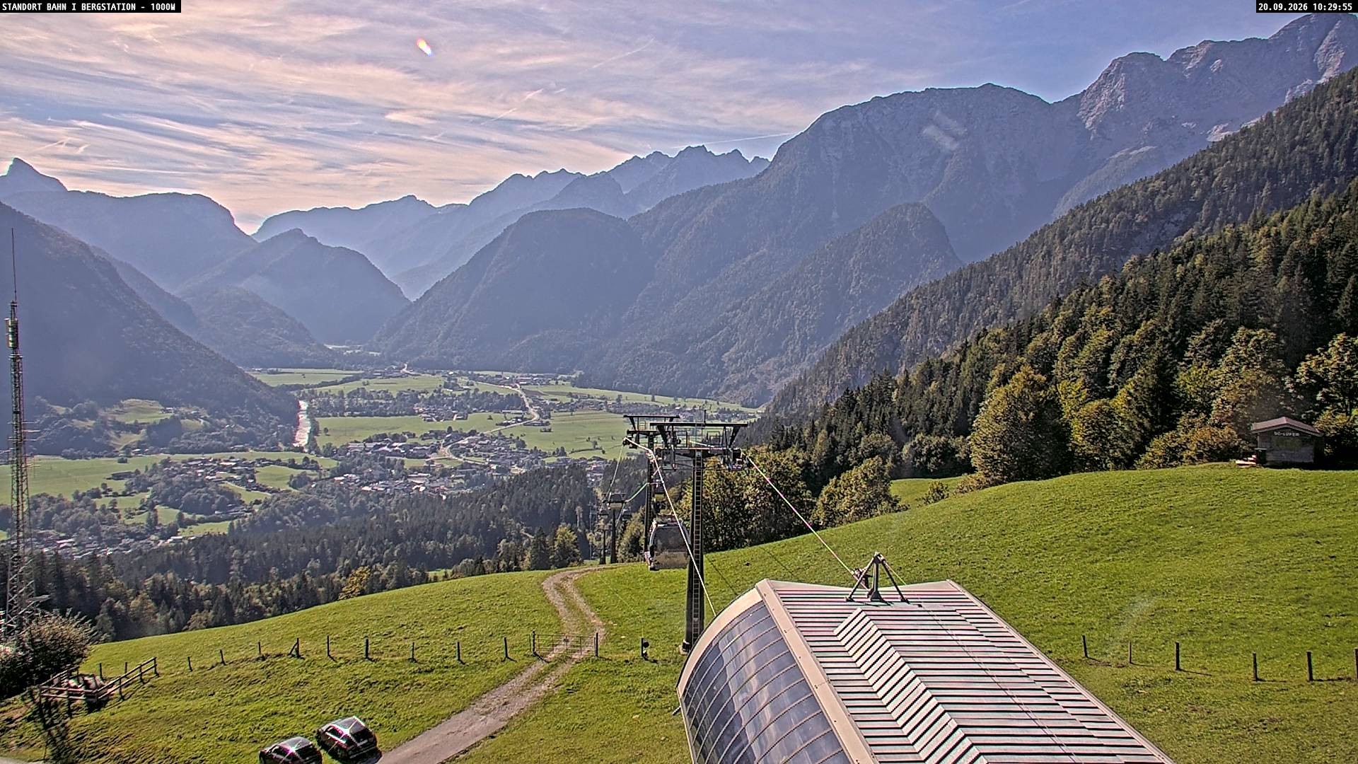 Archiv Foto Webcam Bergstation Almbahn I, Lofer