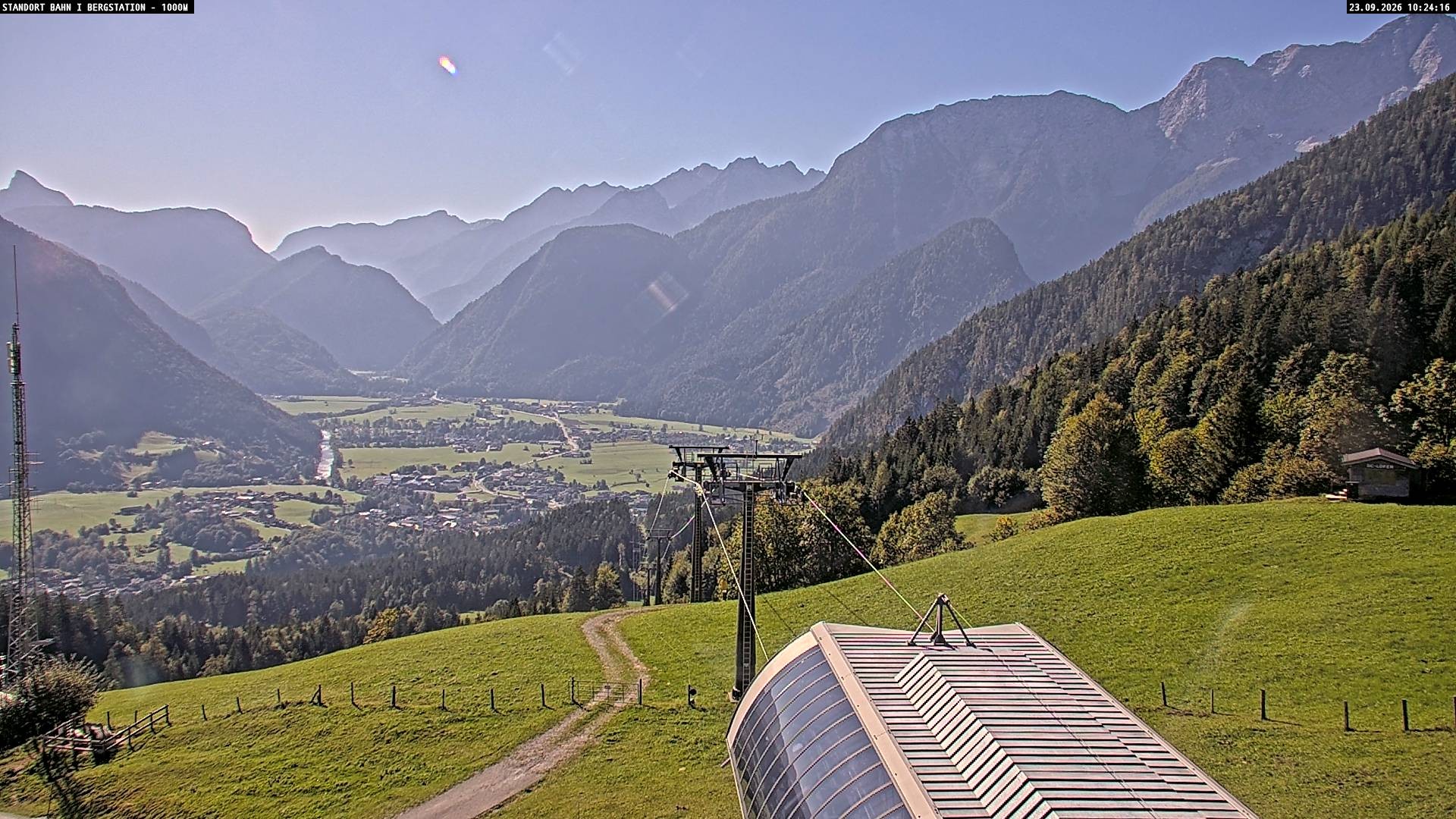 Archiv Foto Webcam Bergstation Almbahn I, Lofer