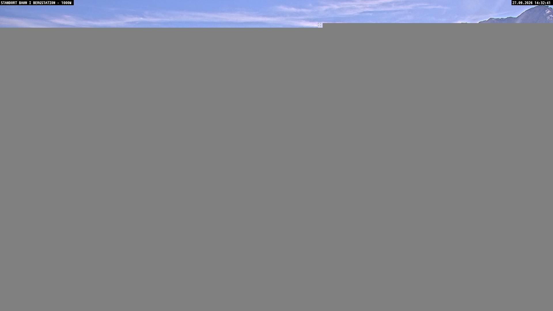 Archiv Foto Webcam Bergstation Almbahn I, Lofer