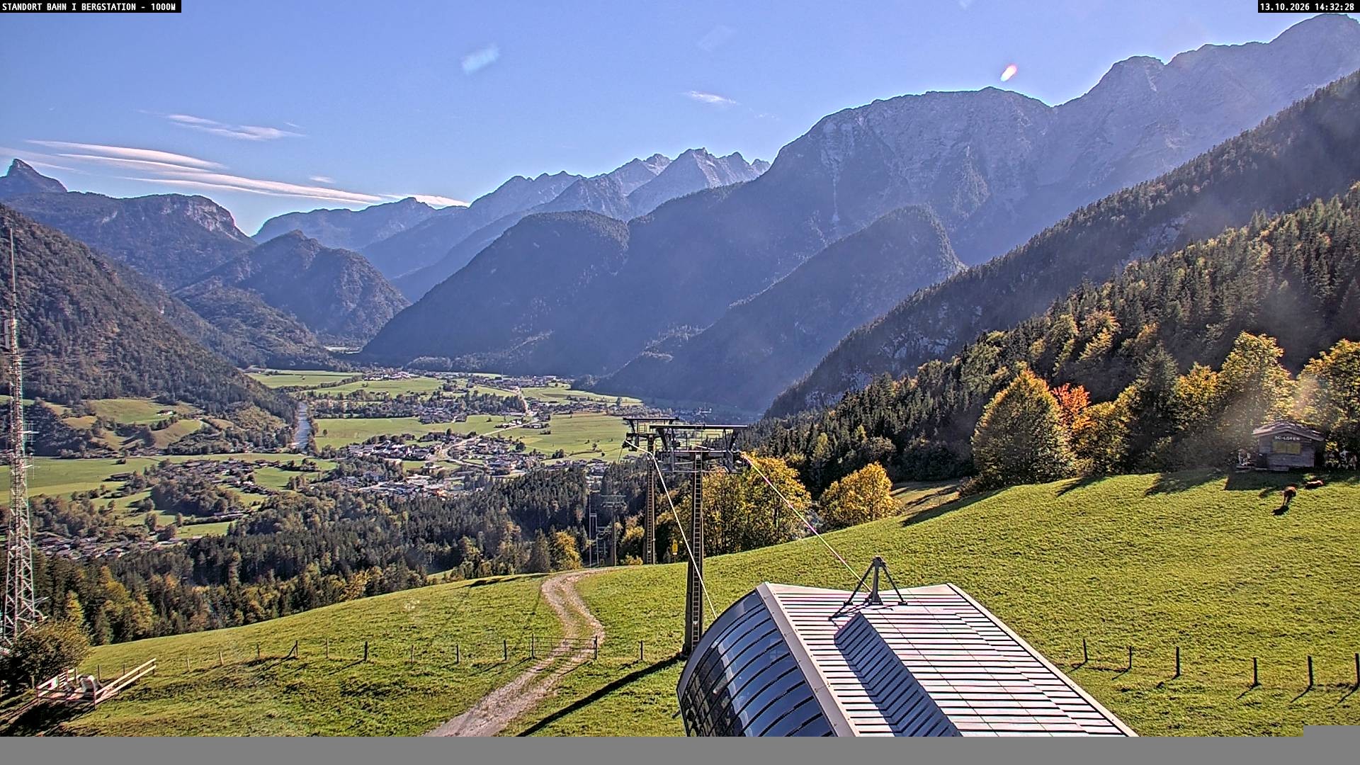 Archiv Foto Webcam Bergstation Almbahn I, Lofer