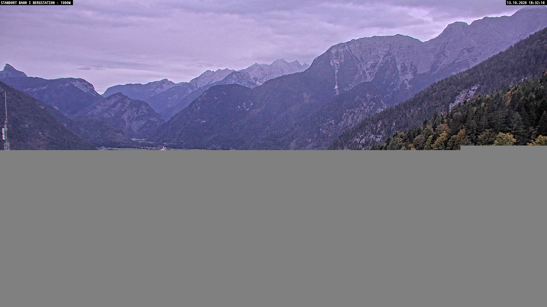 Archiv Foto Webcam Bergstation Almbahn I, Lofer