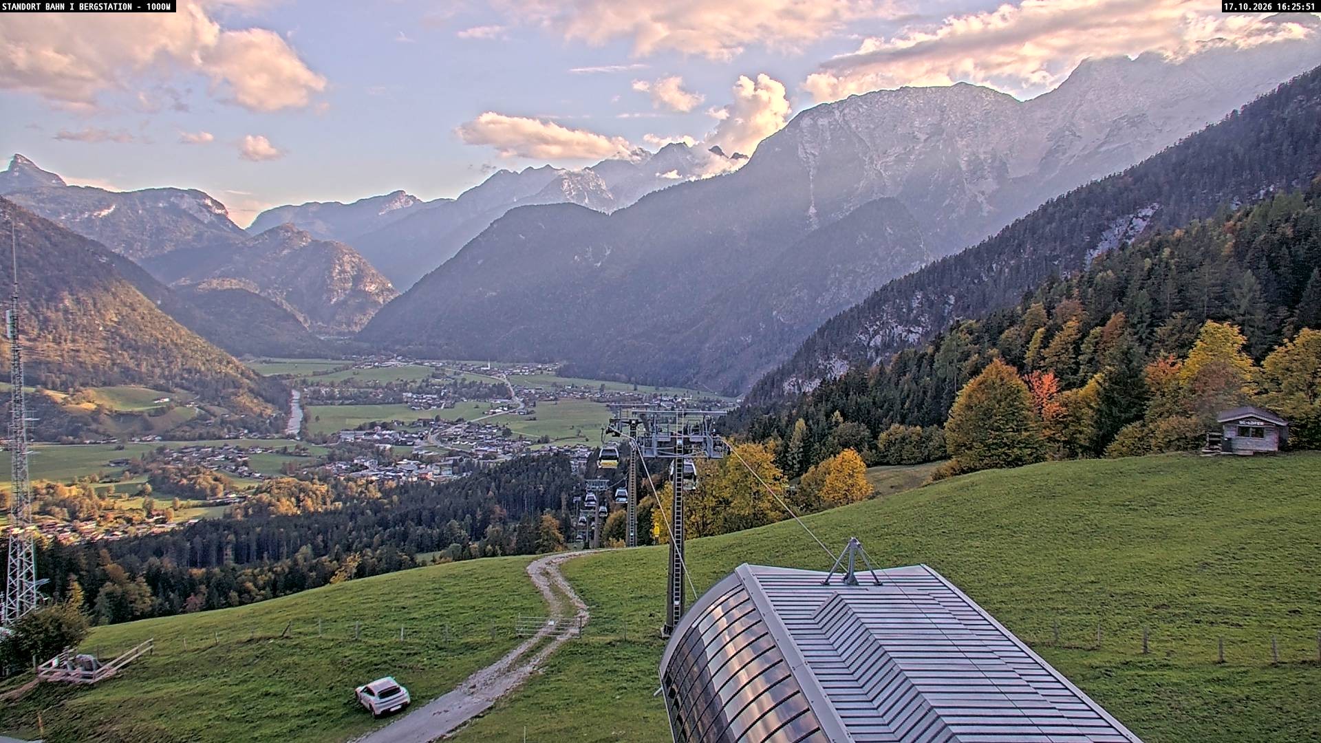 Archiv Foto Webcam Bergstation Almbahn I, Lofer