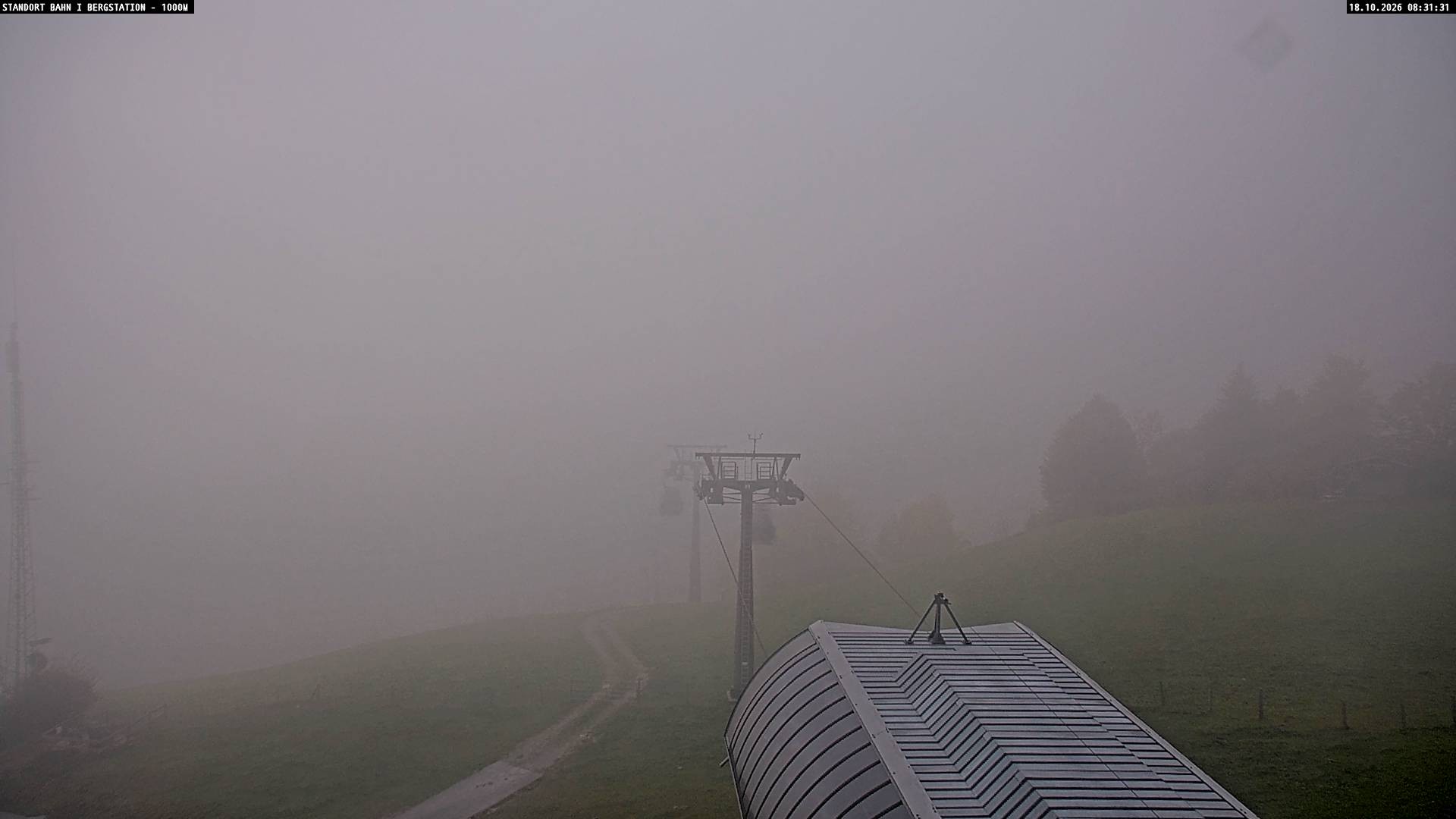 Archiv Foto Webcam Bergstation Almbahn I, Lofer
