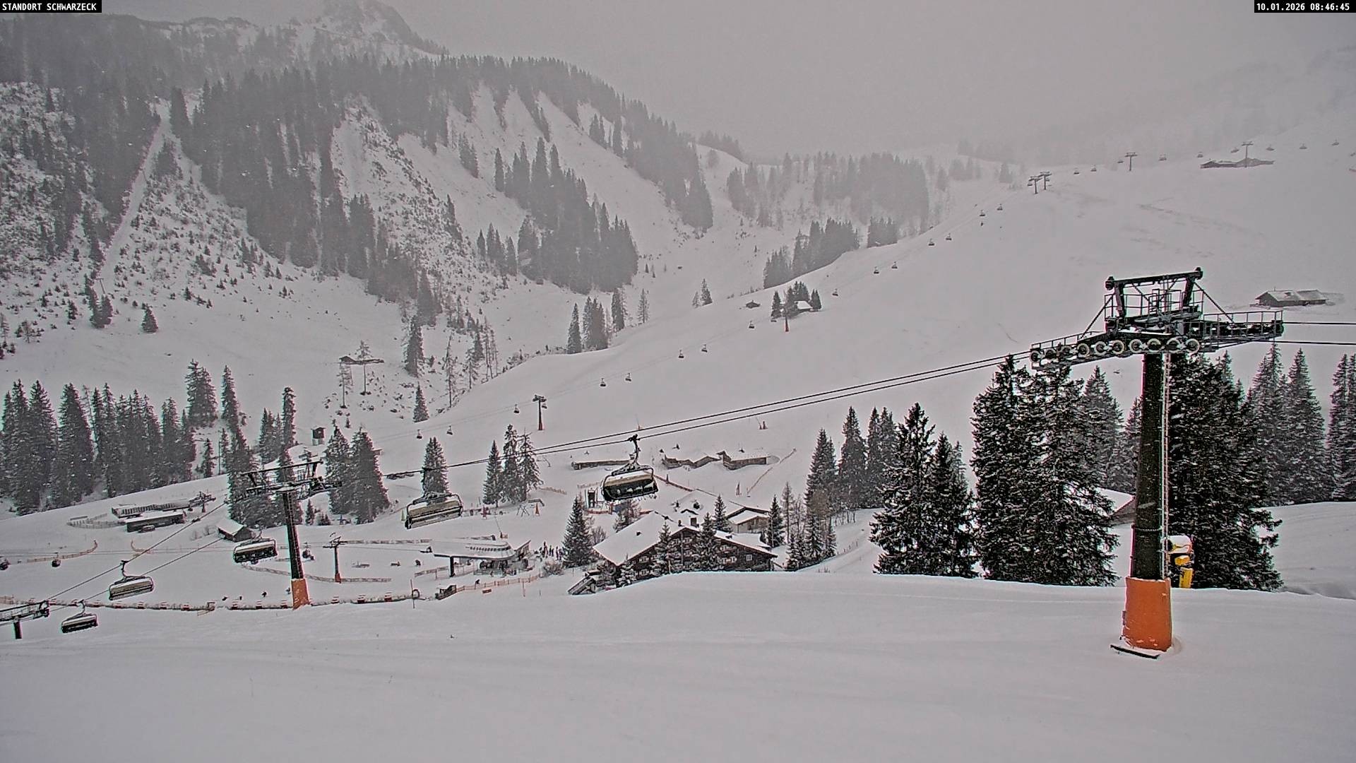 Archiv Foto Webcam Blick auf die Almenwelt Lofer