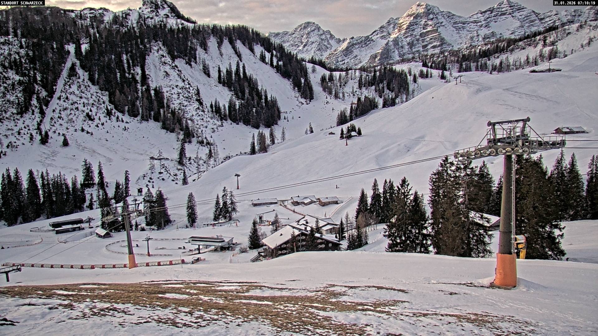 Archiv Foto Webcam Blick auf die Almenwelt Lofer