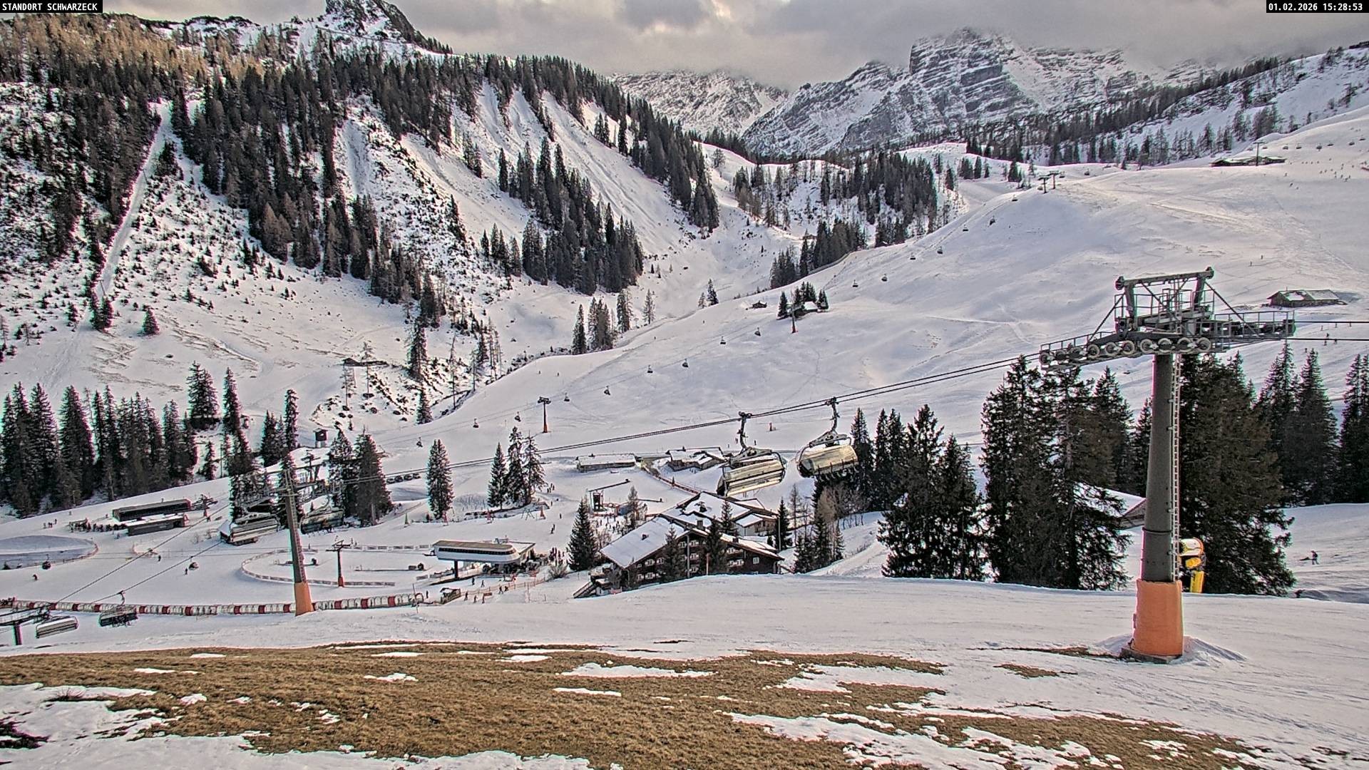 Archiv Foto Webcam Blick auf die Almenwelt Lofer