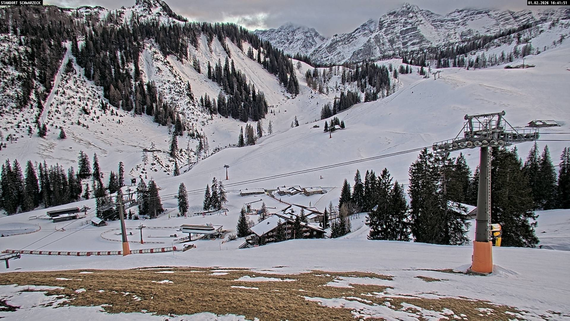 Archiv Foto Webcam Blick auf die Almenwelt Lofer