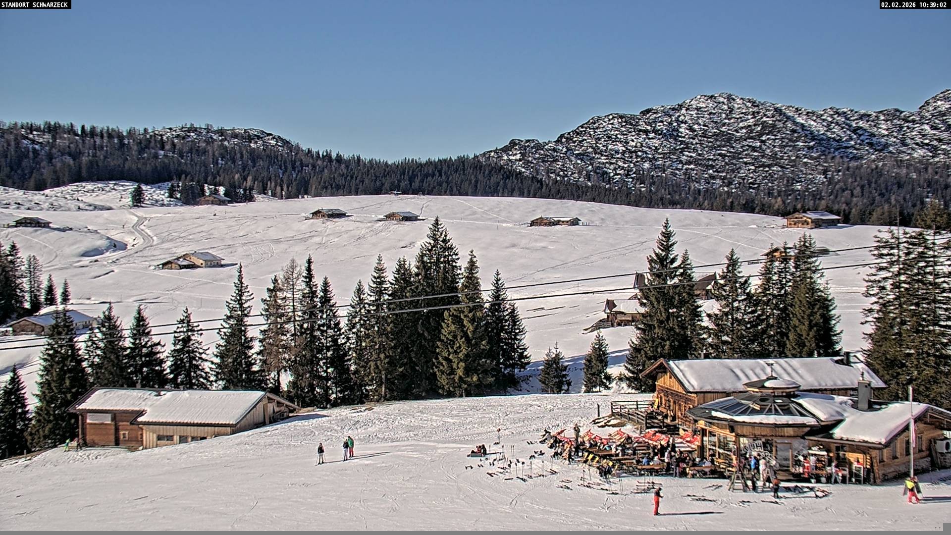 Archiv Foto Webcam Blick auf die Almenwelt Lofer