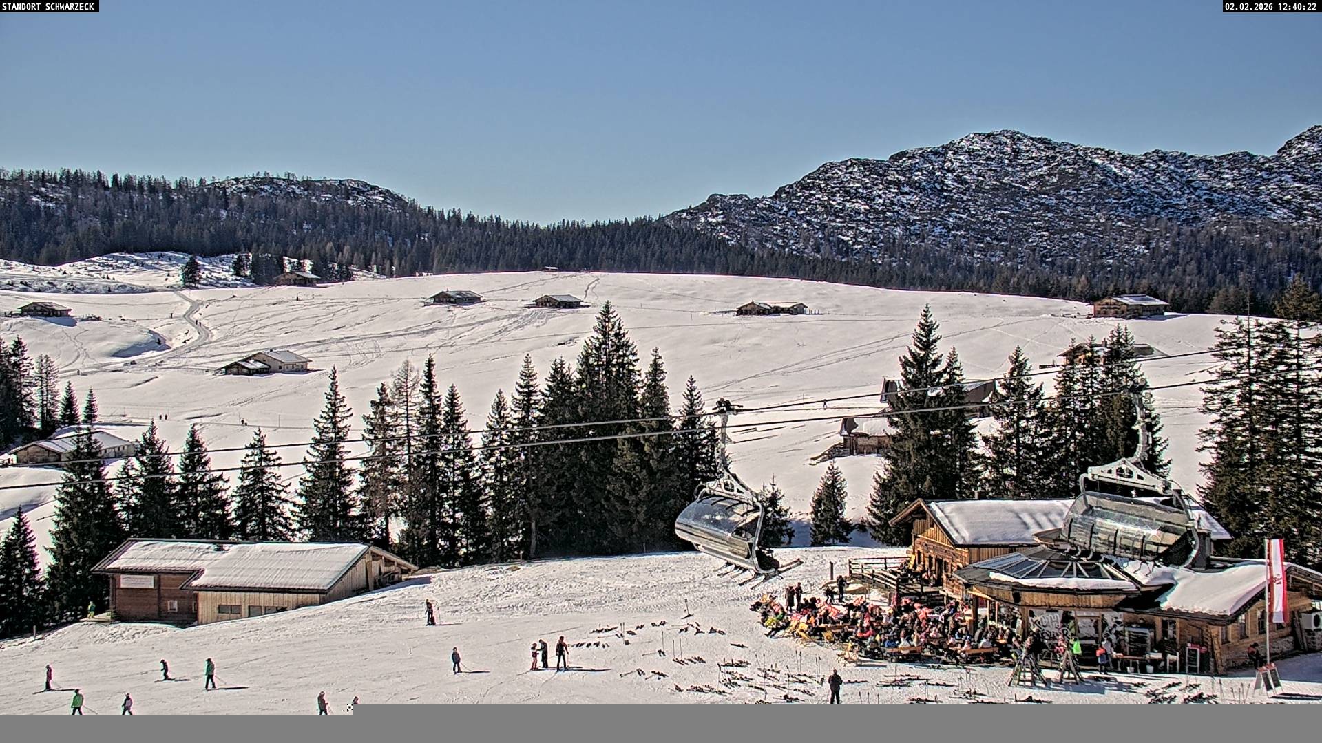 Archiv Foto Webcam Blick auf die Almenwelt Lofer