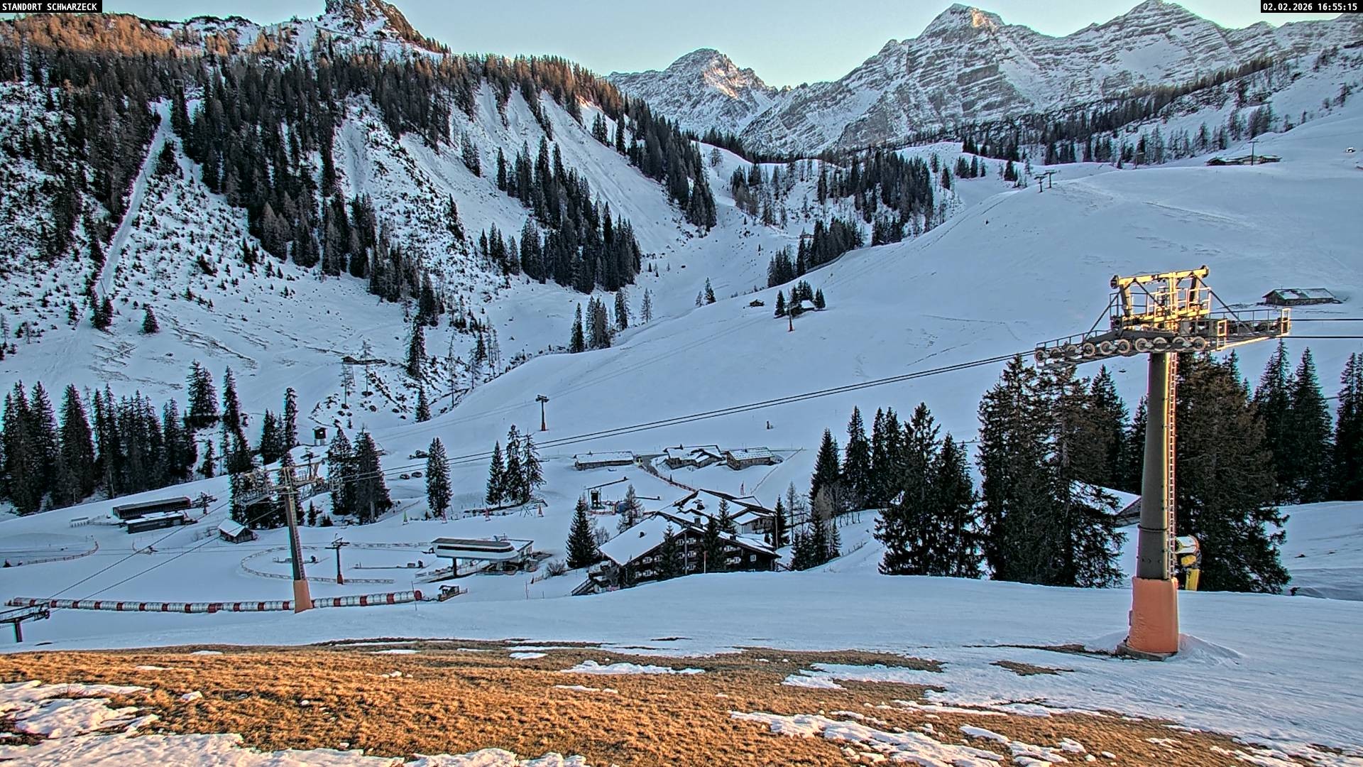 Archiv Foto Webcam Blick auf die Almenwelt Lofer