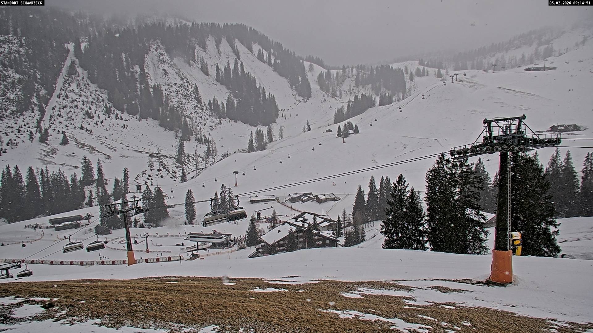 Archiv Foto Webcam Blick auf die Almenwelt Lofer