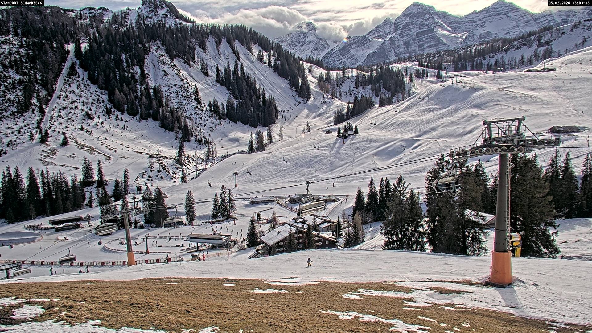 Archiv Foto Webcam Blick auf die Almenwelt Lofer