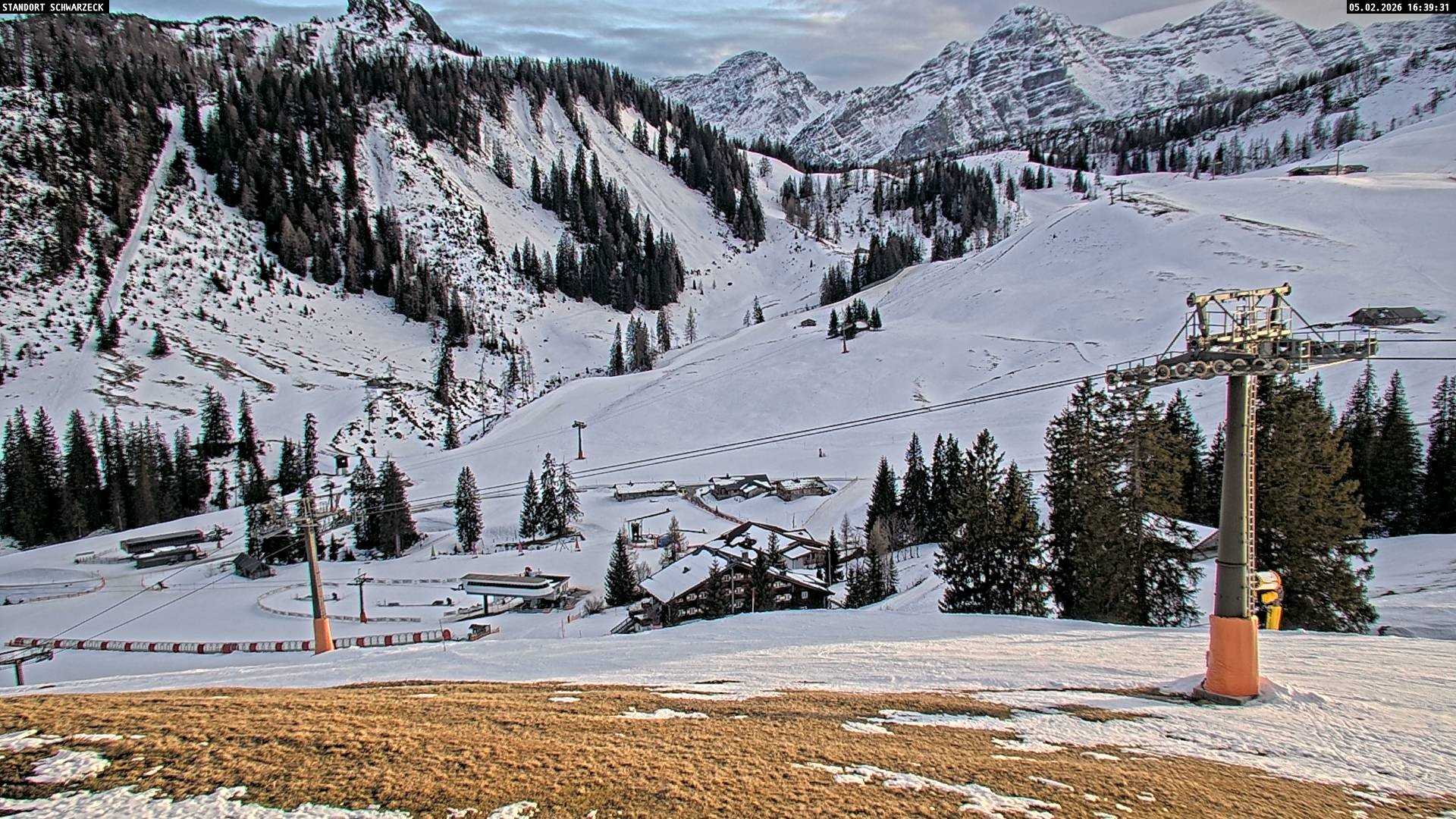 Archiv Foto Webcam Blick auf die Almenwelt Lofer