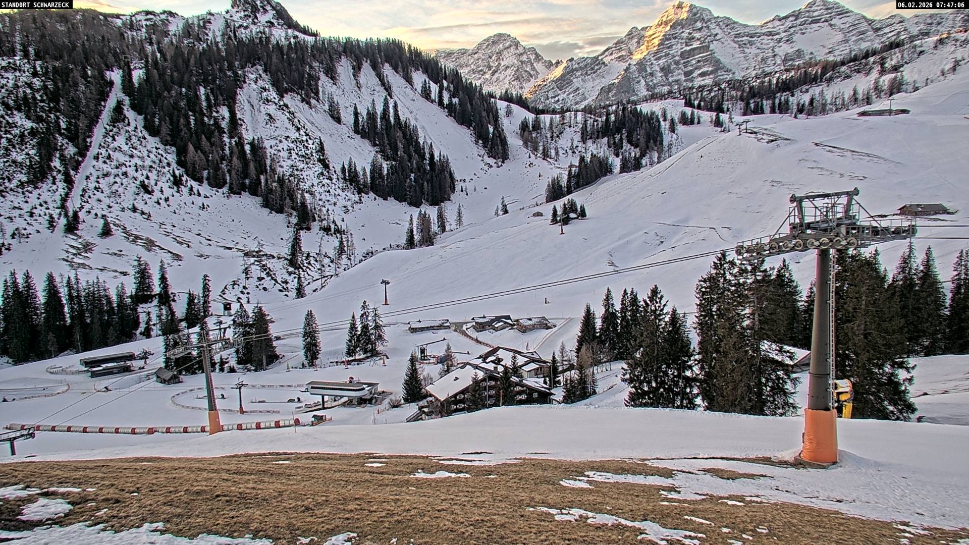 Archiv Foto Webcam Blick auf die Almenwelt Lofer