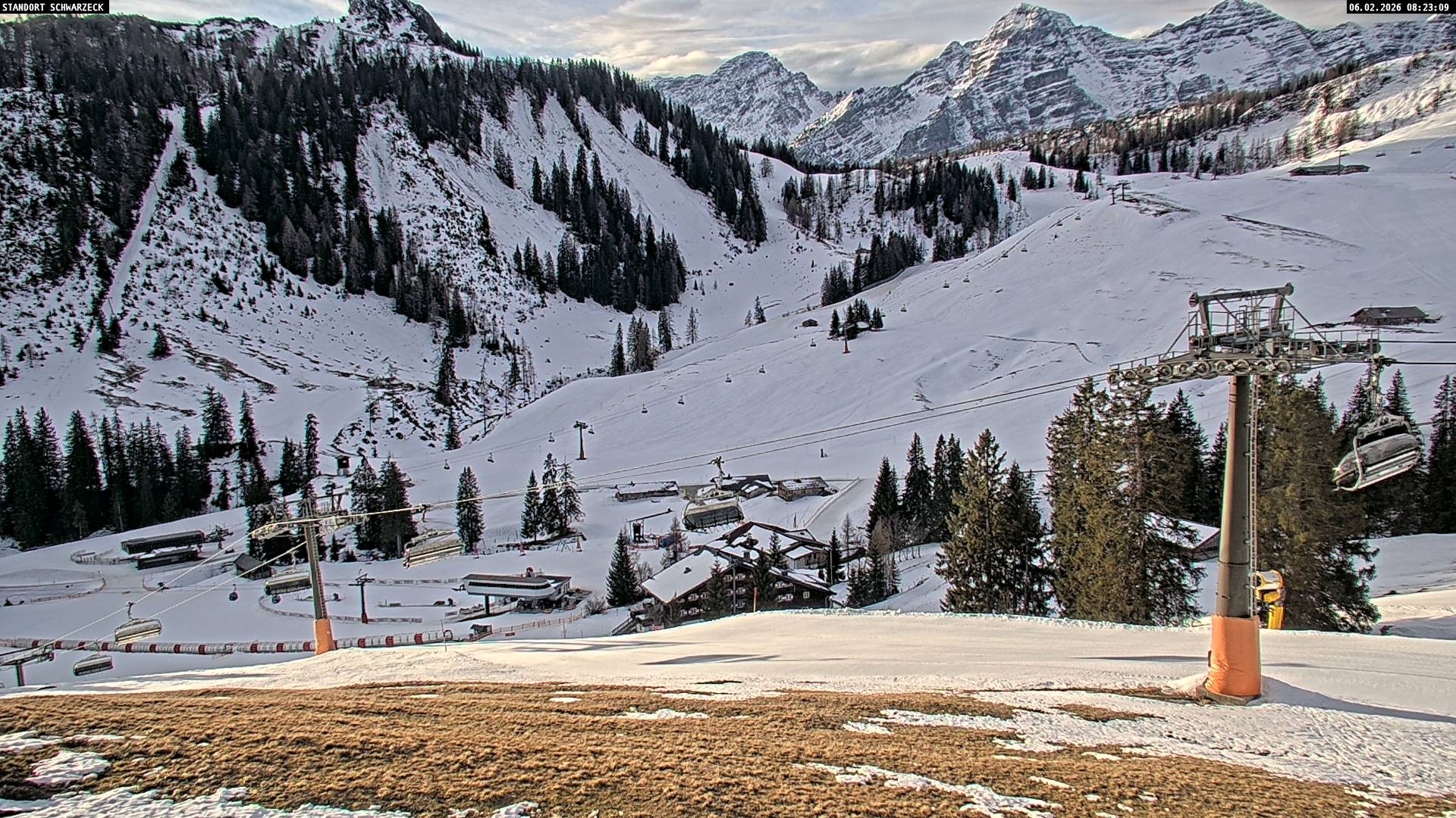 Archiv Foto Webcam Blick auf die Almenwelt Lofer