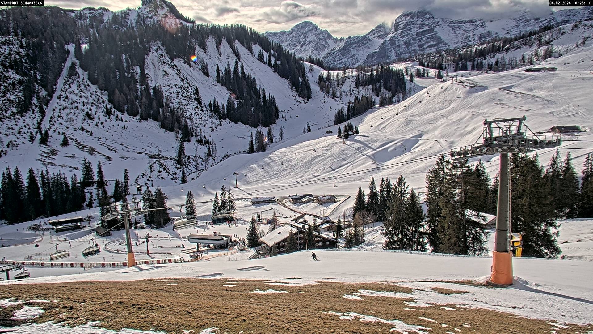 Archiv Foto Webcam Blick auf die Almenwelt Lofer