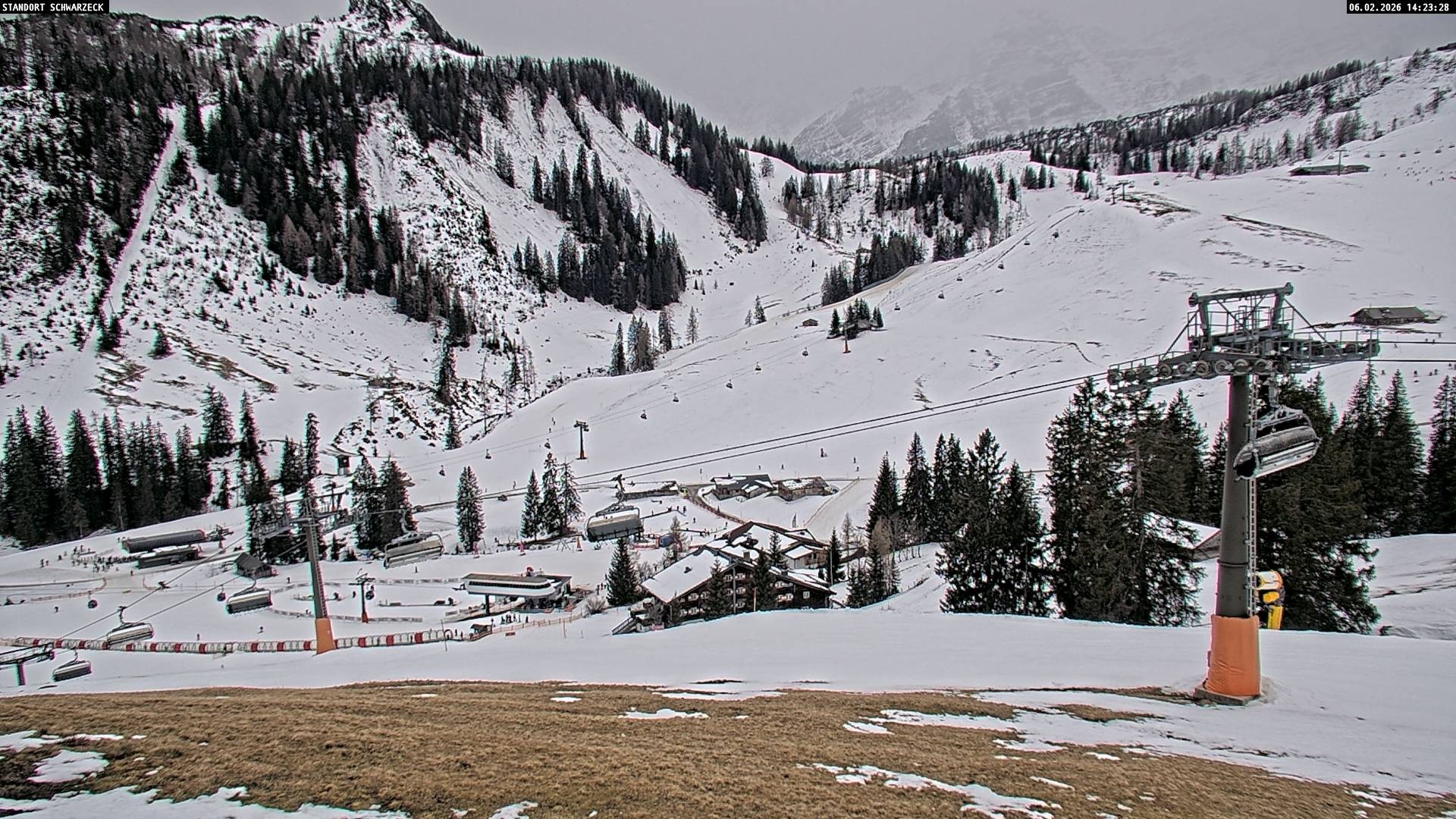 Archiv Foto Webcam Blick auf die Almenwelt Lofer