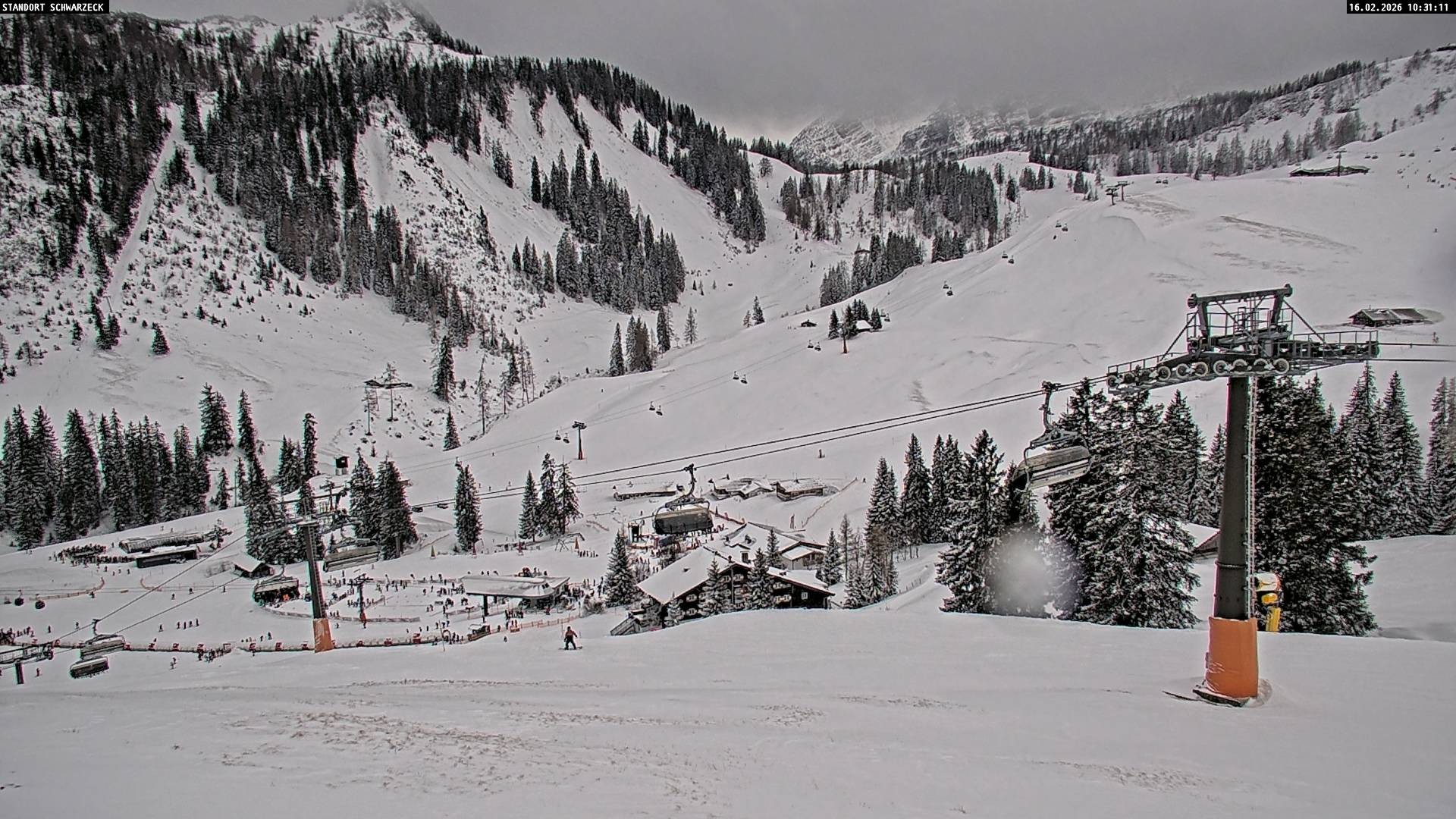 Archiv Foto Webcam Blick auf die Almenwelt Lofer