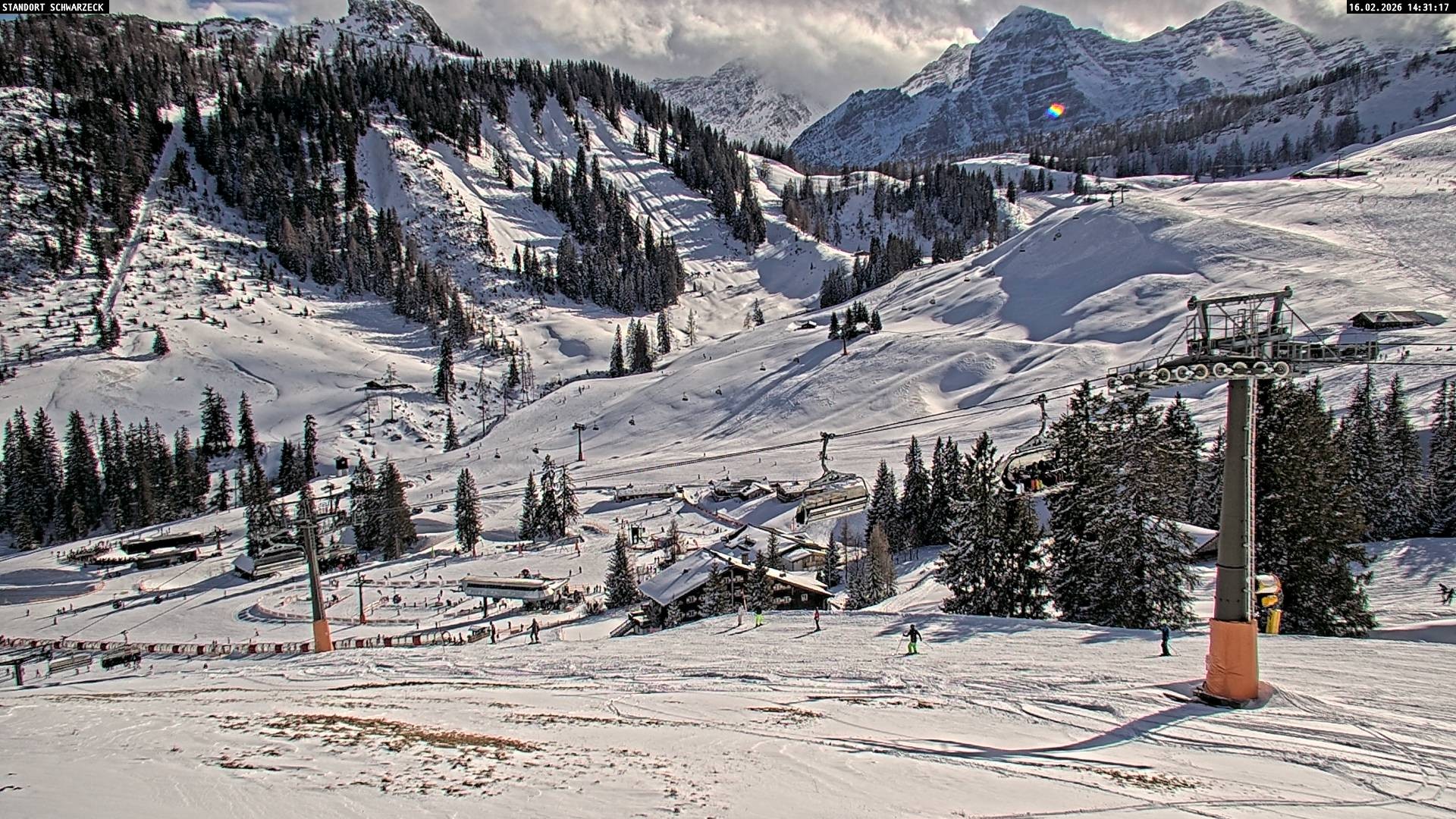 Archiv Foto Webcam Blick auf die Almenwelt Lofer