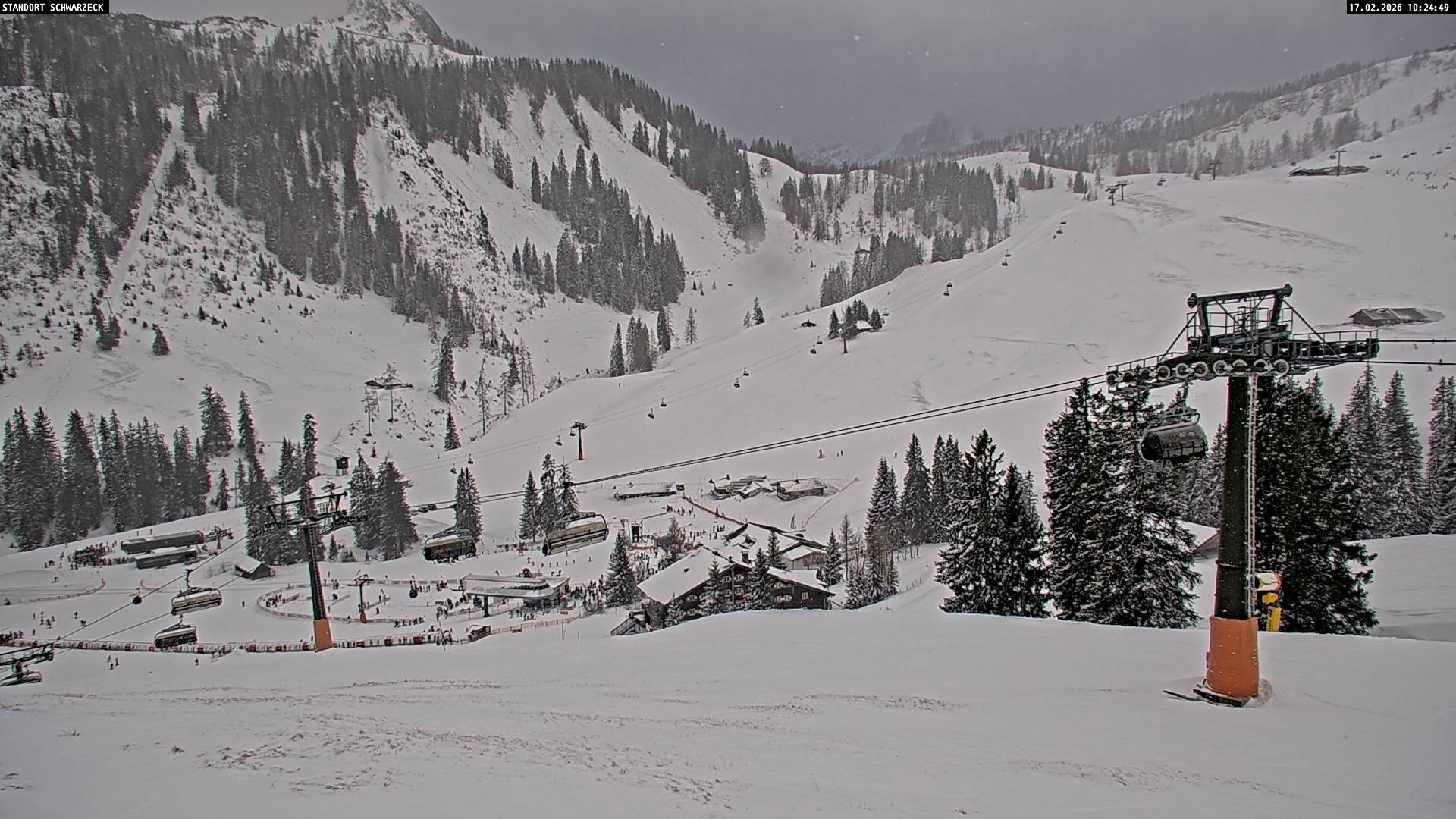 Archiv Foto Webcam Blick auf die Almenwelt Lofer