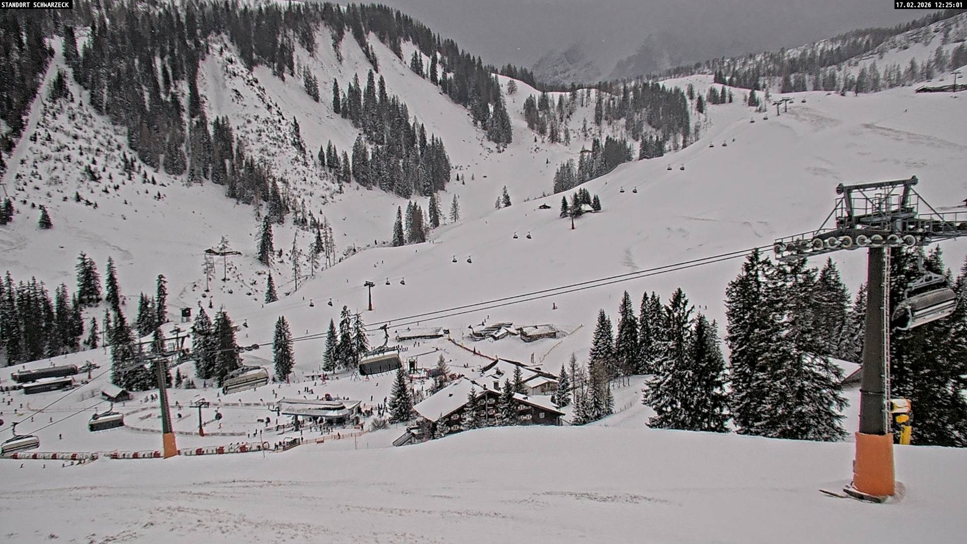 Archiv Foto Webcam Blick auf die Almenwelt Lofer