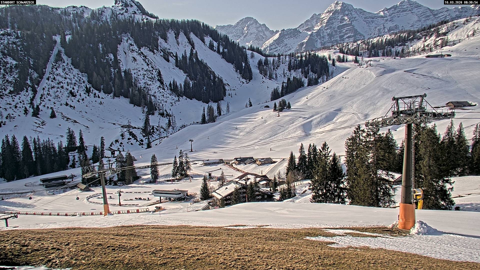 Archiv Foto Webcam Blick auf die Almenwelt Lofer