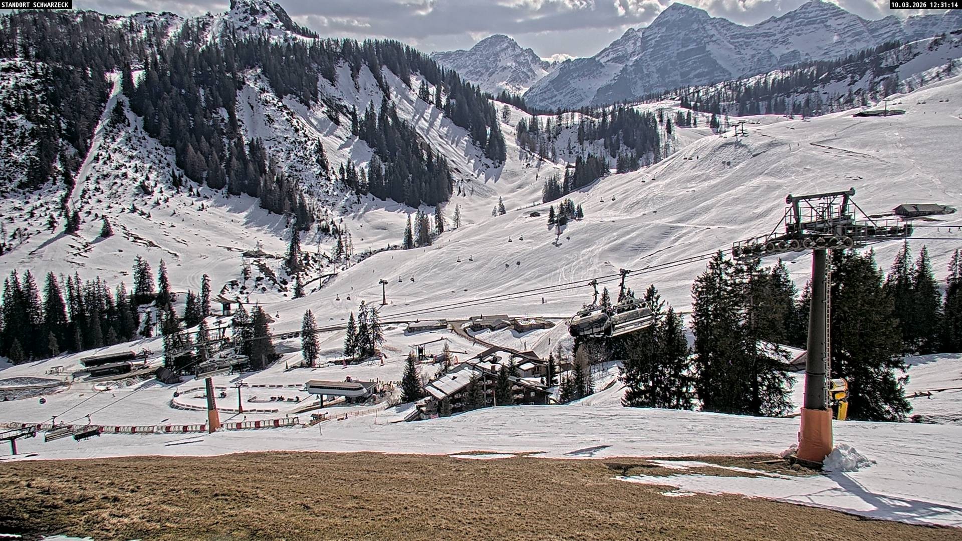 Archiv Foto Webcam Blick auf die Almenwelt Lofer