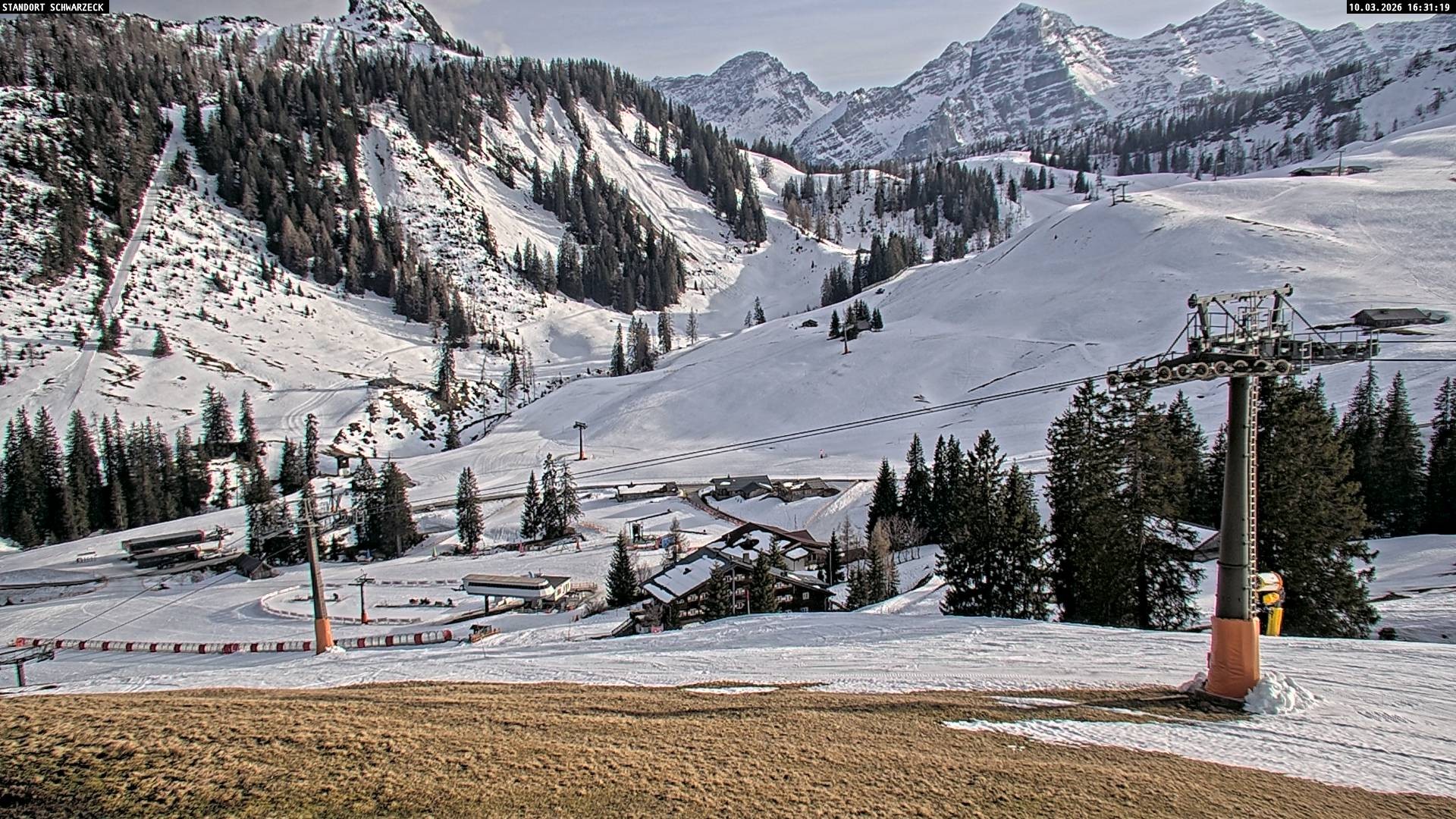 Archiv Foto Webcam Blick auf die Almenwelt Lofer