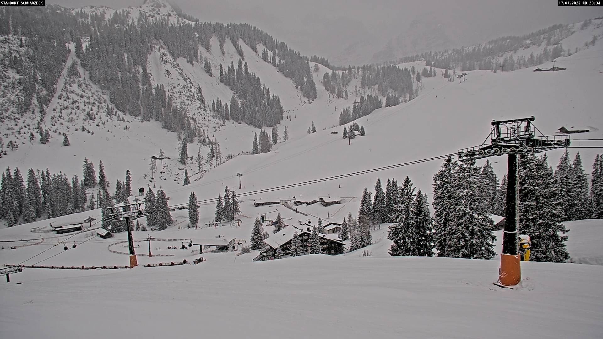 Archiv Foto Webcam Blick auf die Almenwelt Lofer