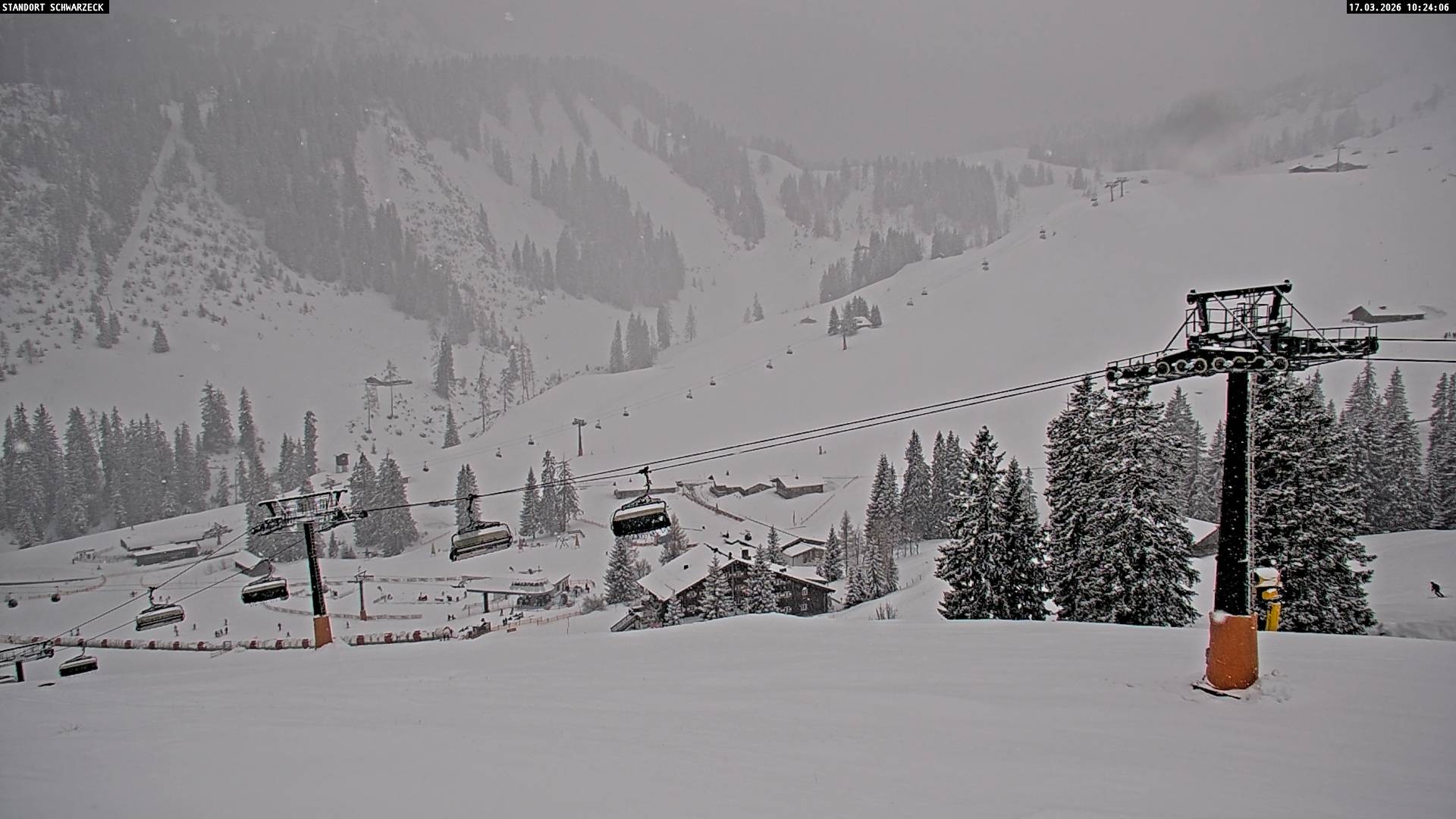 Archiv Foto Webcam Blick auf die Almenwelt Lofer