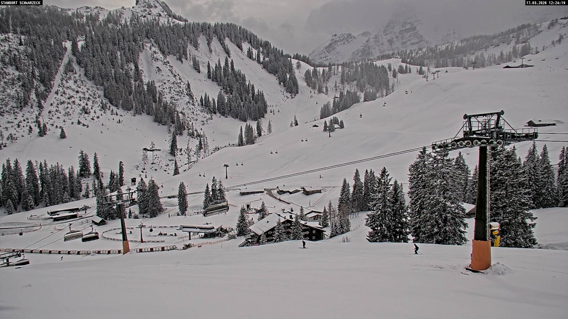 Archiv Foto Webcam Blick auf die Almenwelt Lofer