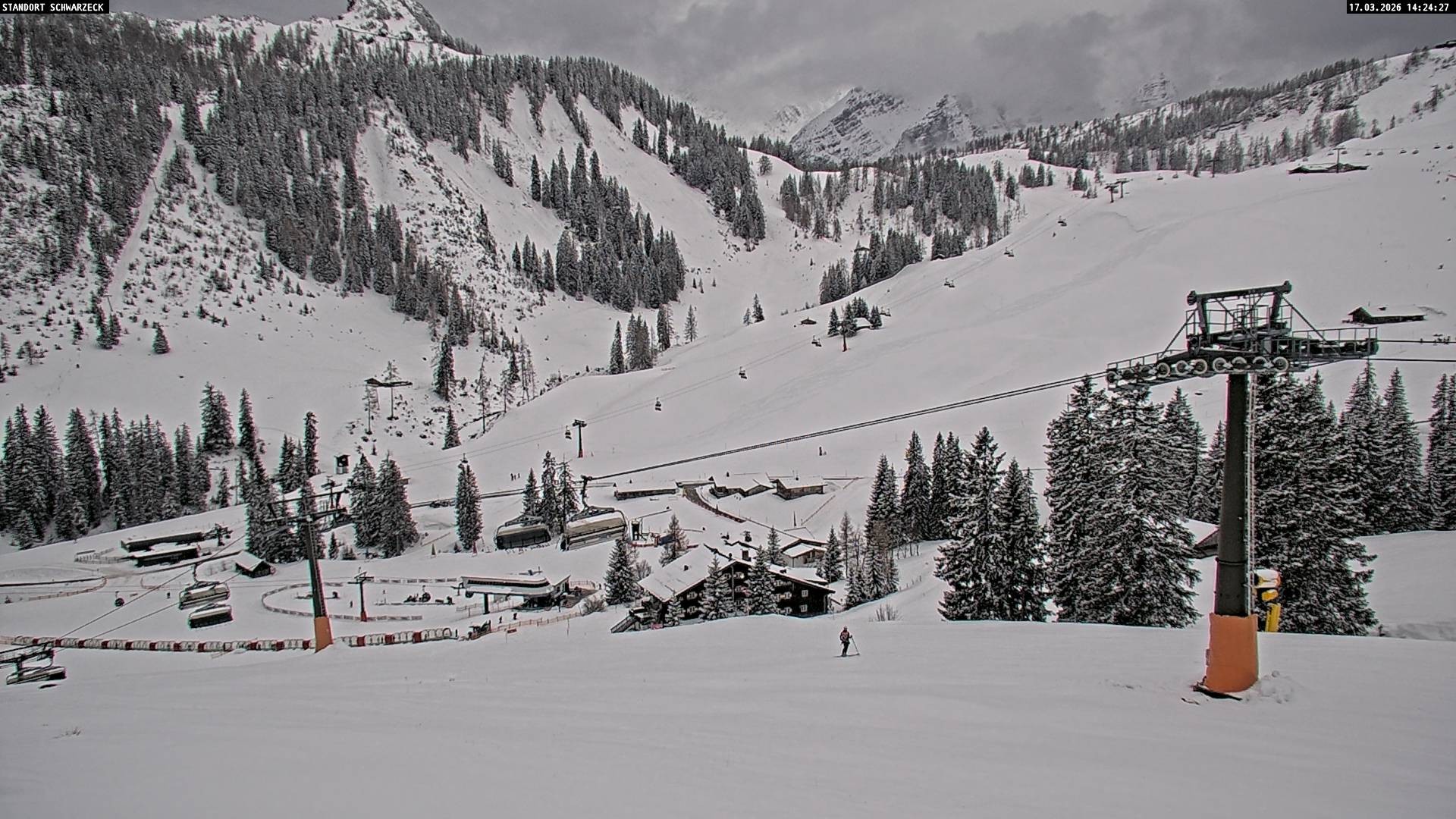 Archiv Foto Webcam Blick auf die Almenwelt Lofer