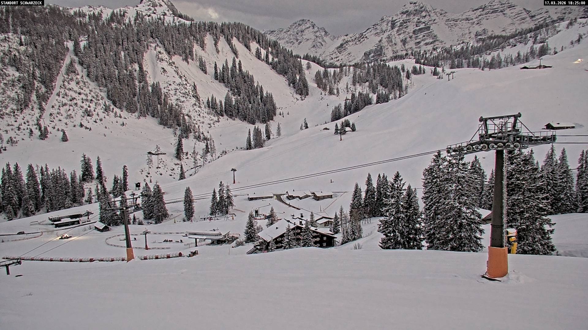 Archiv Foto Webcam Blick auf die Almenwelt Lofer