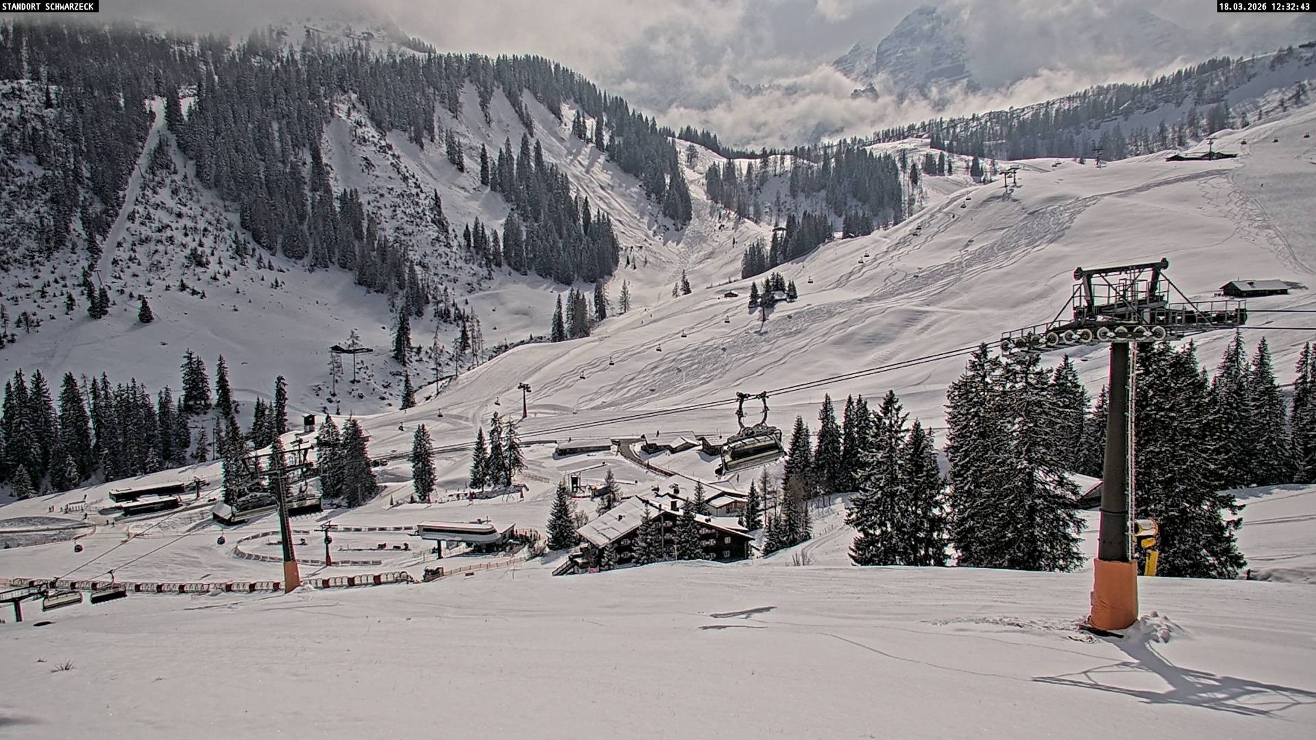 Archiv Foto Webcam Blick auf die Almenwelt Lofer