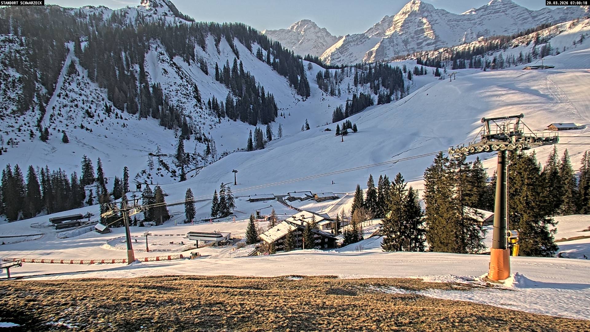 Archiv Foto Webcam Blick auf die Almenwelt Lofer