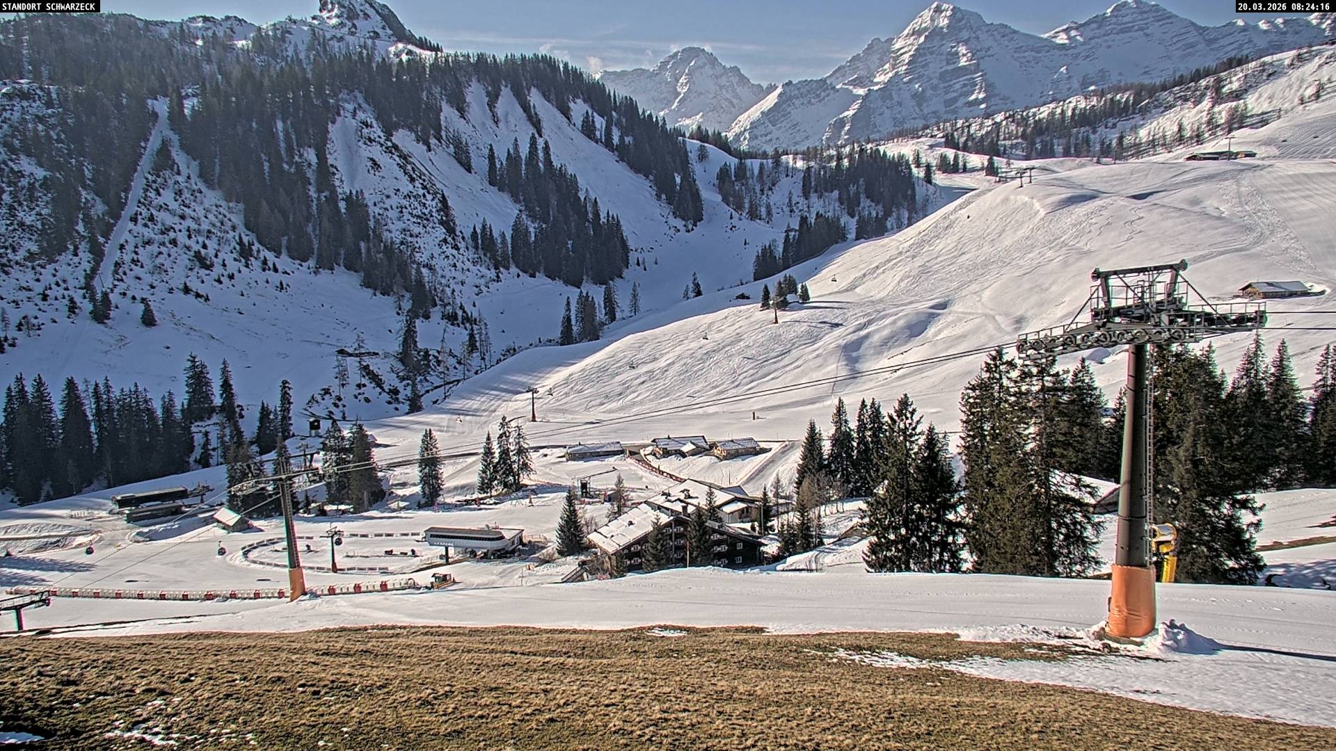 Archiv Foto Webcam Blick auf die Almenwelt Lofer