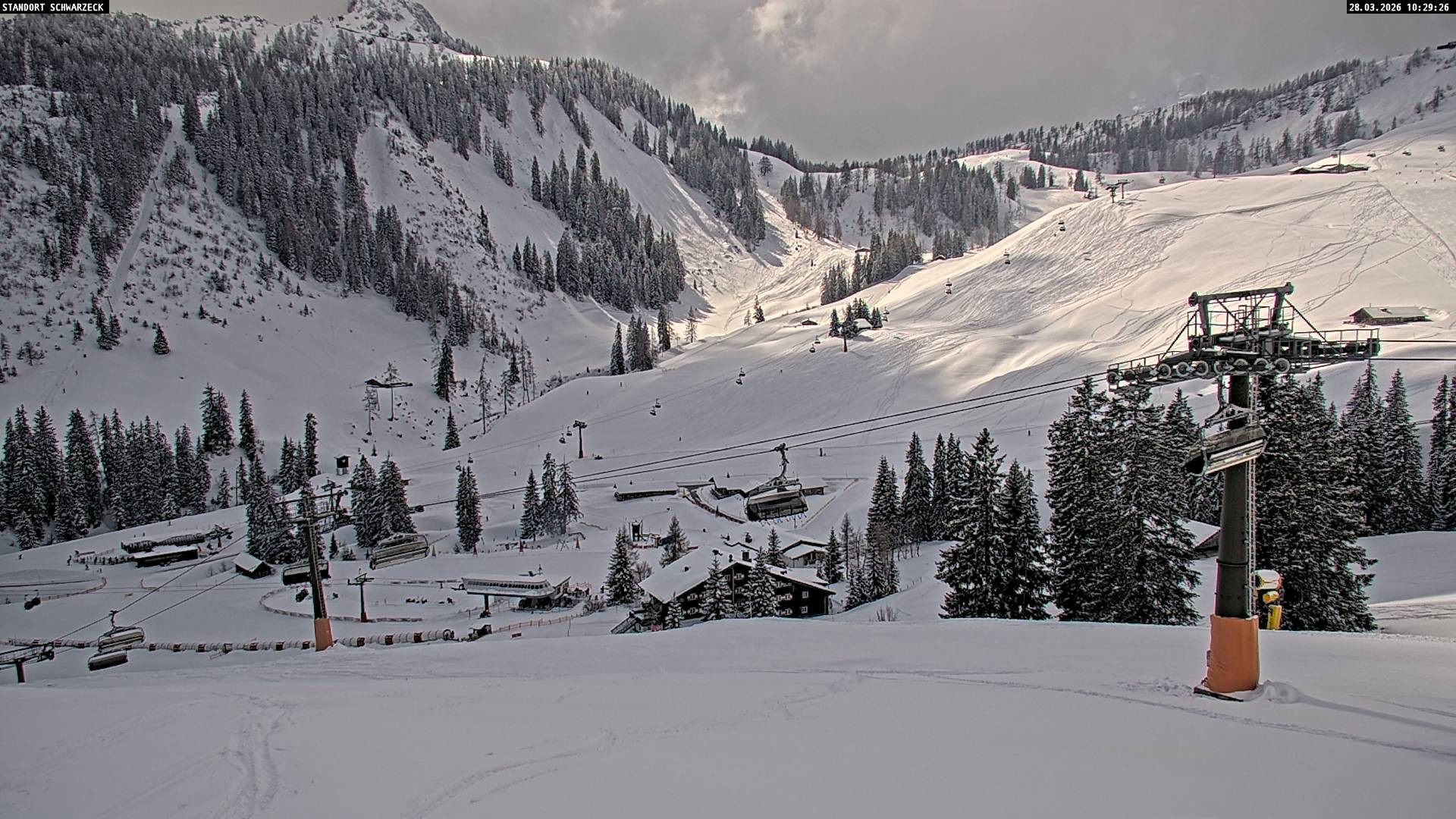 Archiv Foto Webcam Blick auf die Almenwelt Lofer