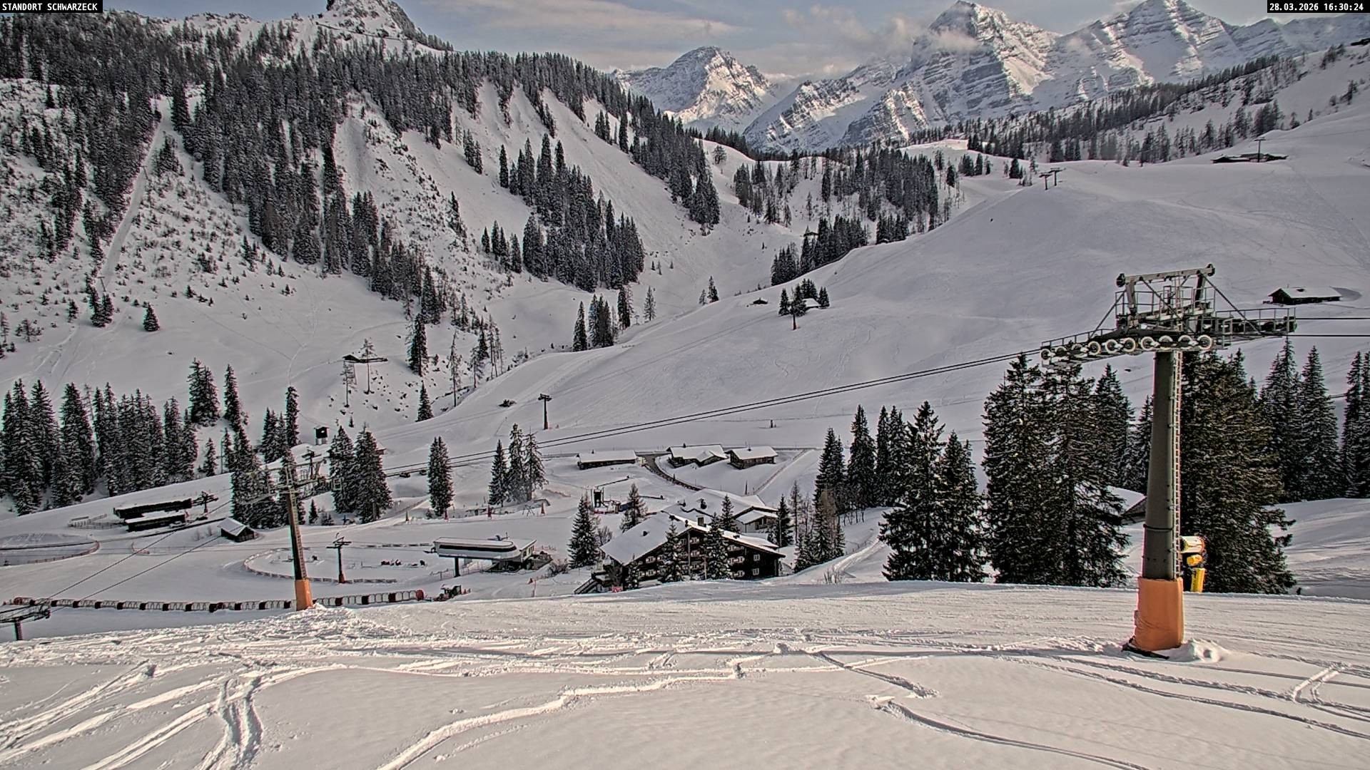 Archiv Foto Webcam Blick auf die Almenwelt Lofer